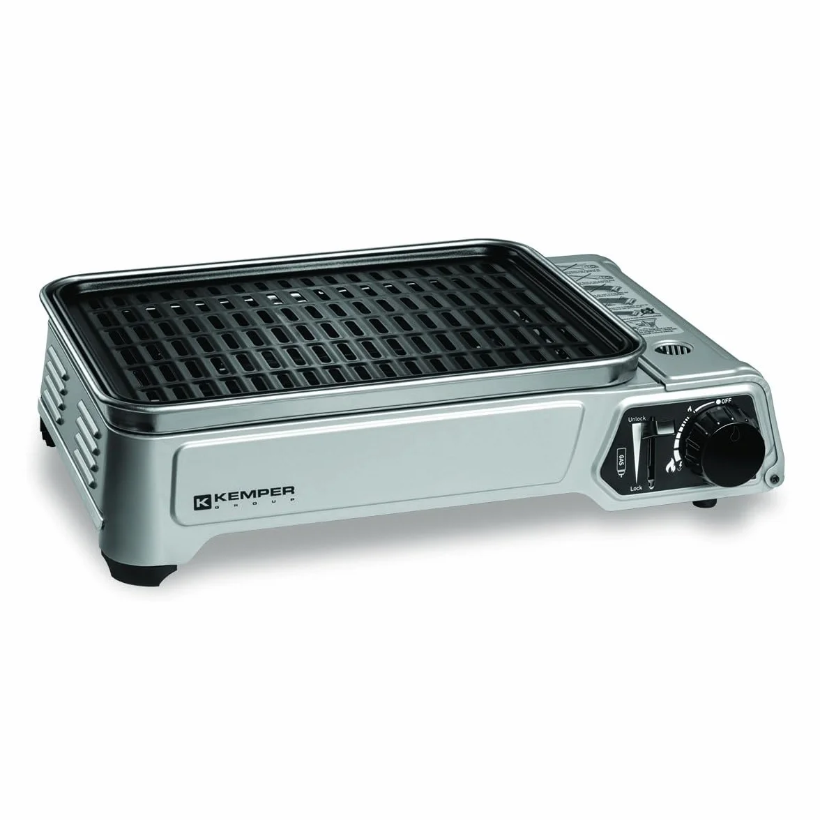 Kemper 104997 Smart BBQ tragbarer Gasgrill