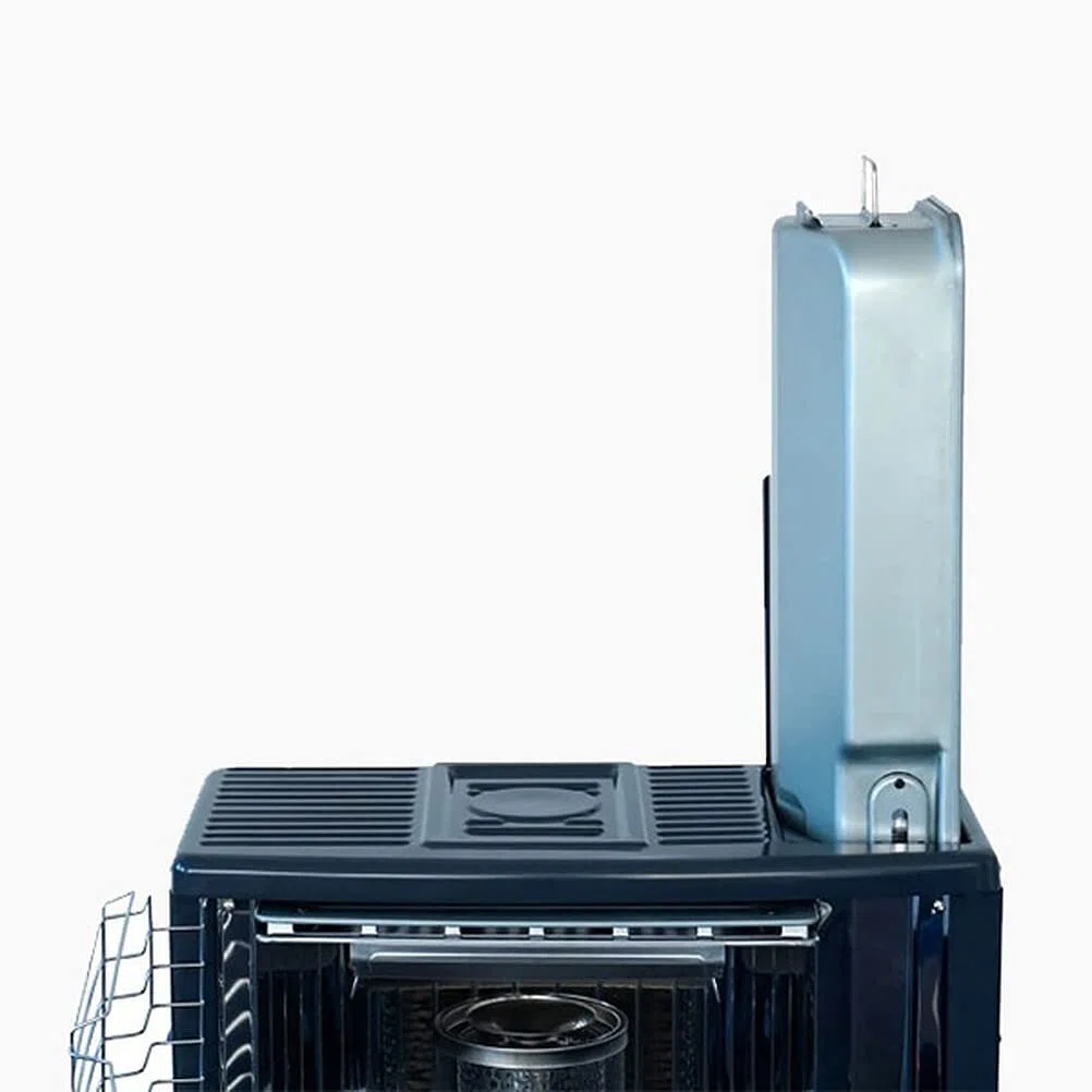 ration1.de Petroleumheizung 3000 Watt mit Handpumpe, Heizstrahler für Outdoor, Camping, Garten, Terrasse, Werkstatt, Stromausfall, mobile Heizung für belüftete Räume bis 50m²