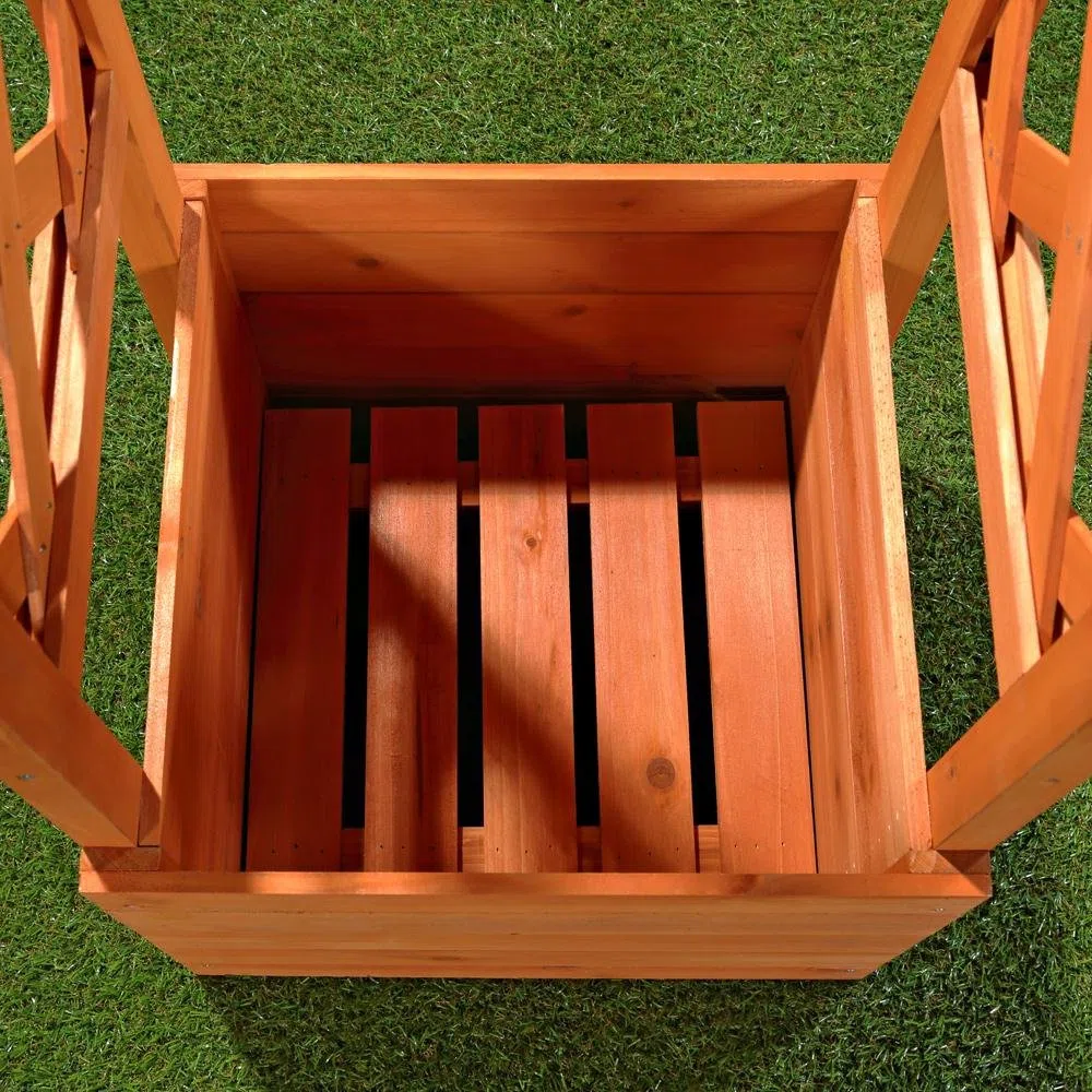 Melko Rankhilfe 2er Set Garten Pflanzkasten mit Rosenbogen Spalier Rosensäule Pergola