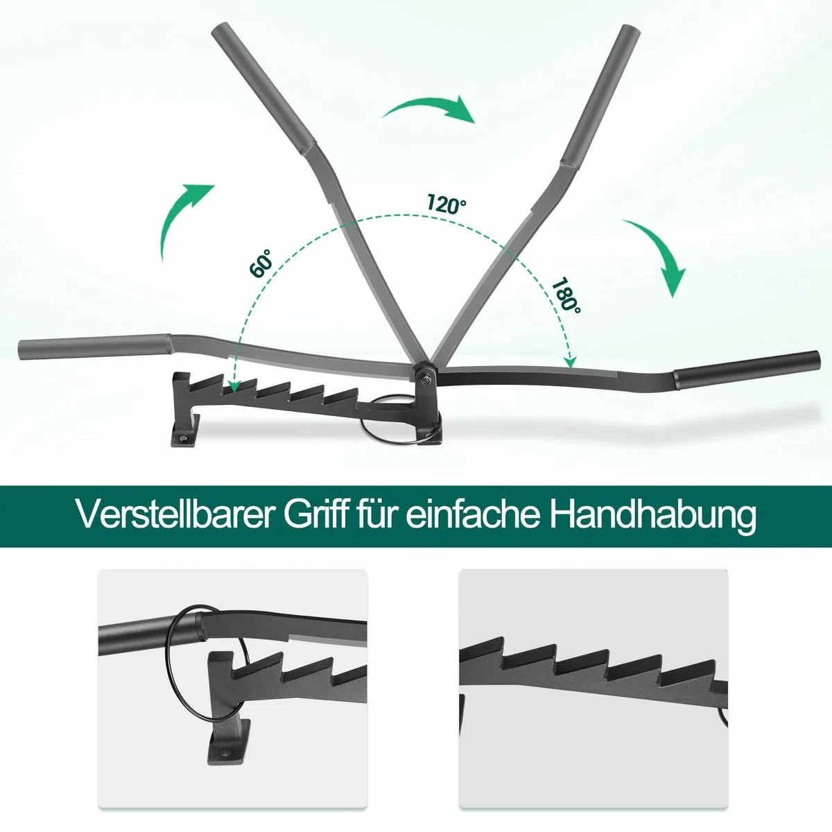 Holzspalter Manuell Wandhalterung Brennholzspalter für Weichhölzern Anzündspalter Wandmontage Handholzspalter Spanmesser mit langen Handgriff für Camping, Gartenhaus (Typ-A)