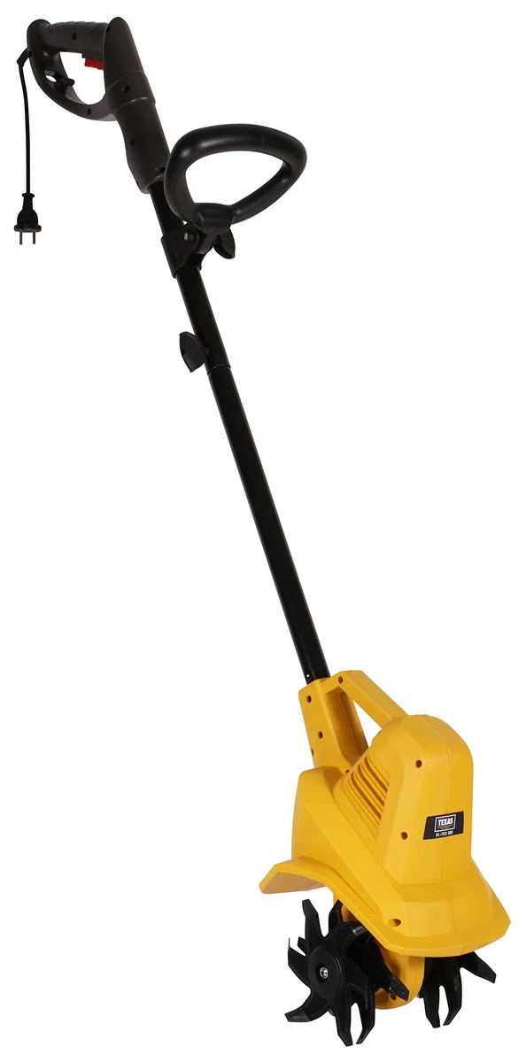 TEXAS Gartenfräse EL Tex 300 Motorhacke Bodenhacke Bodenfräse elektrisch (300 Watt, 19cm Arbeitsbreite, 15cm Arbeitstiefe, 230V) angenehmes Arbeiten, sehr handlich, besonders leichtes Gerät mit 4,3kg
