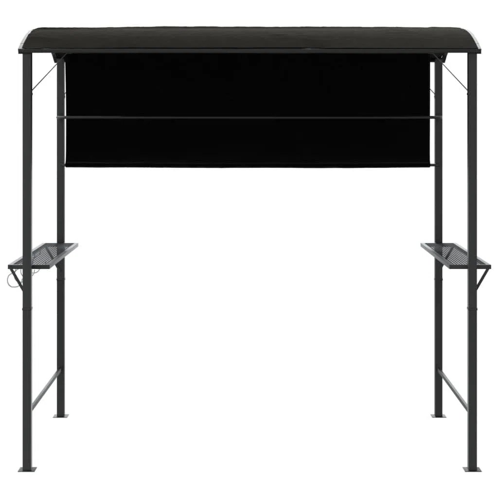 vidaXL Pavillon mit Dach 220x110x200 cm Anthrazit