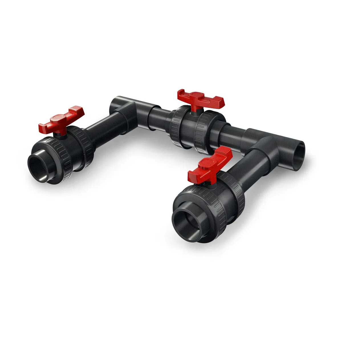 Pool Bypass Set für Wärmepumpe 38 und 50 mm Poolheizung Schwimmbecken Heizung
