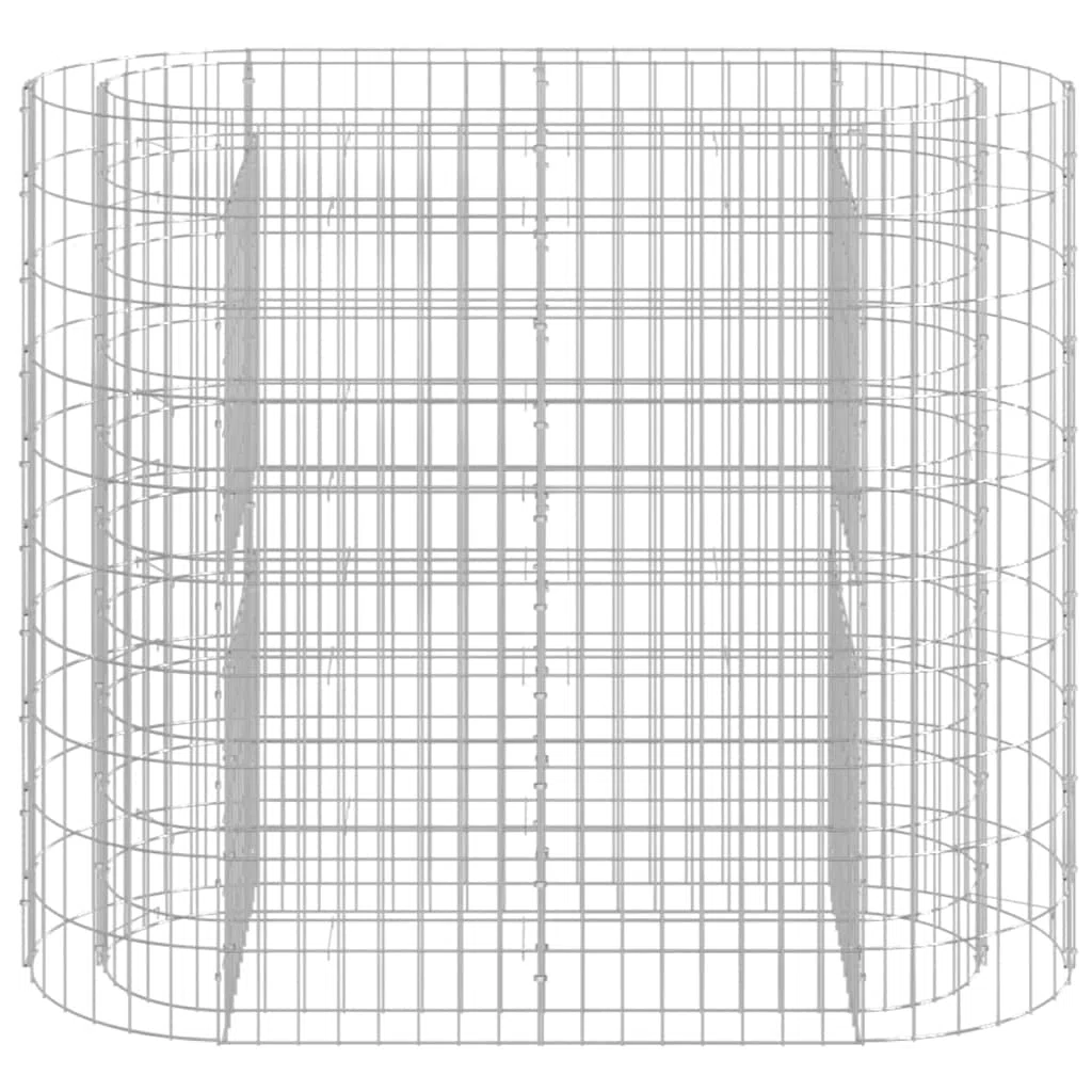 Myheimly Gabionen-Hochbeet Verzinktes Eisen 120x50x100 cm