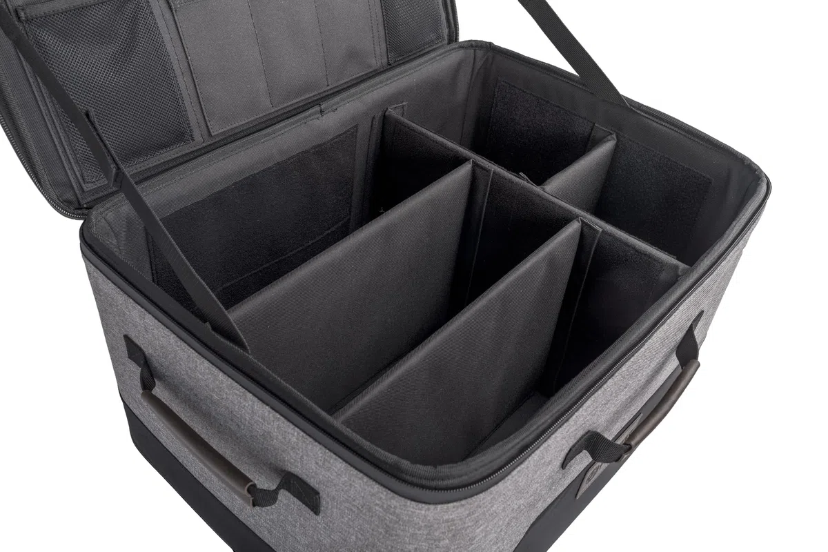 Petromax Abenteuer-Picknick-Box – Outdoor-Kochset für 2 Personen: kompakt und vielseitig – ideal für Camping, Wandern und Lagerfeuer – 12teiliges PremiumSet mit stapelbarer Transportbox