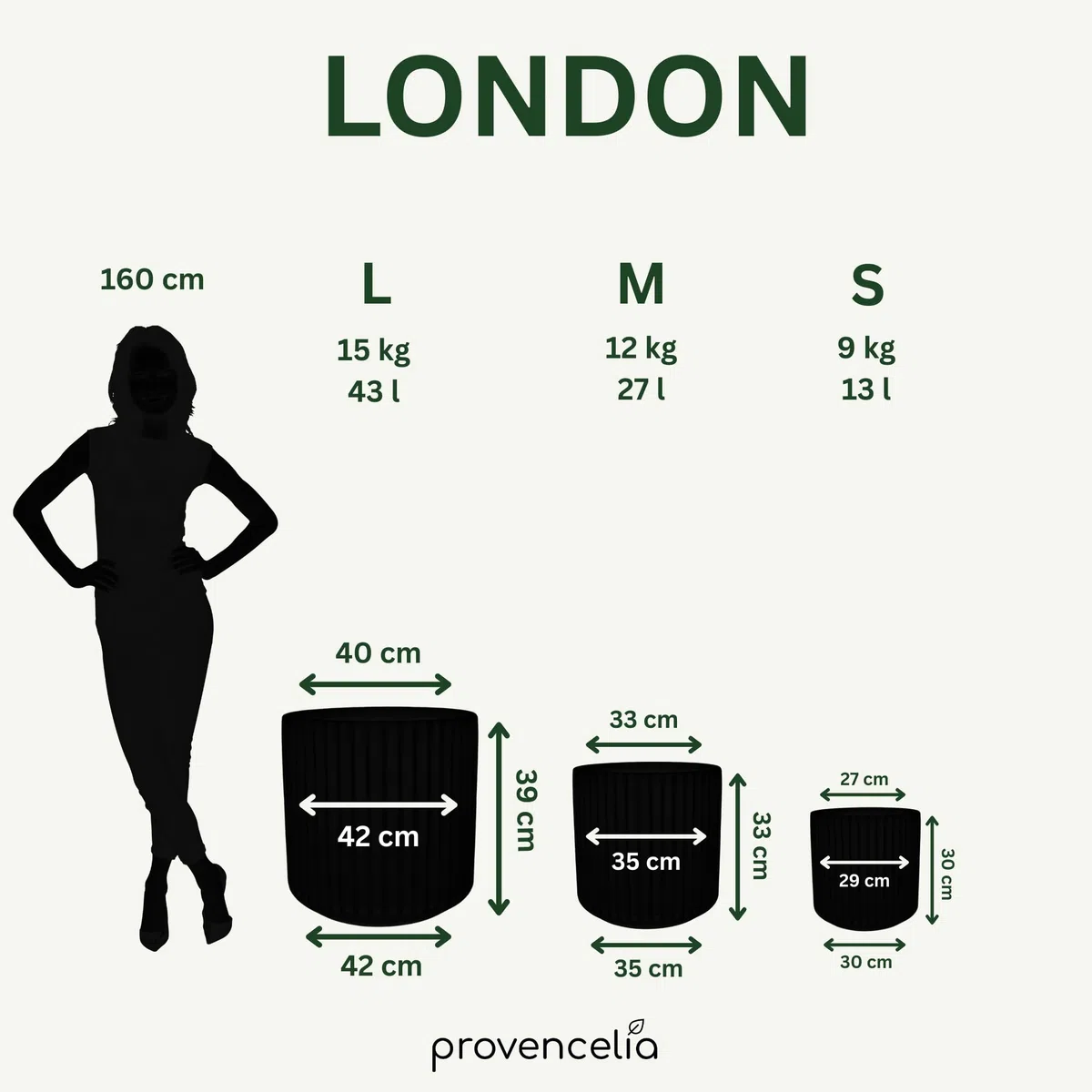 London Keramik Pflanzkübel Gelb, Größe: L - Durchmesser: 42 cm x Höhe: 39 cm, handgemacht, mediterranes Pflanzgefäß für Garten Terrasse Balkon