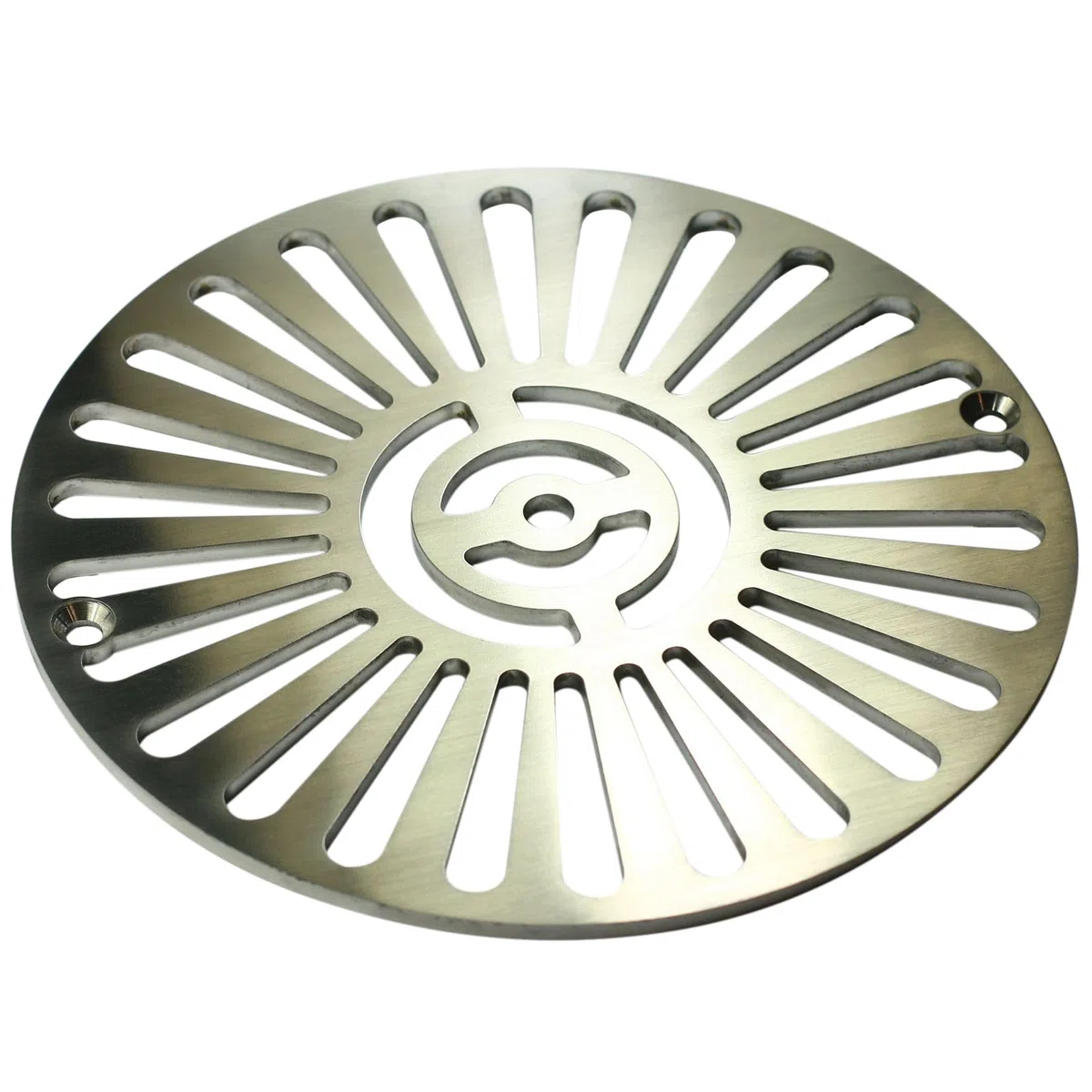 Bodenablauf Abflussgitter Edelstahl V4A gebürstet 176mm Astral