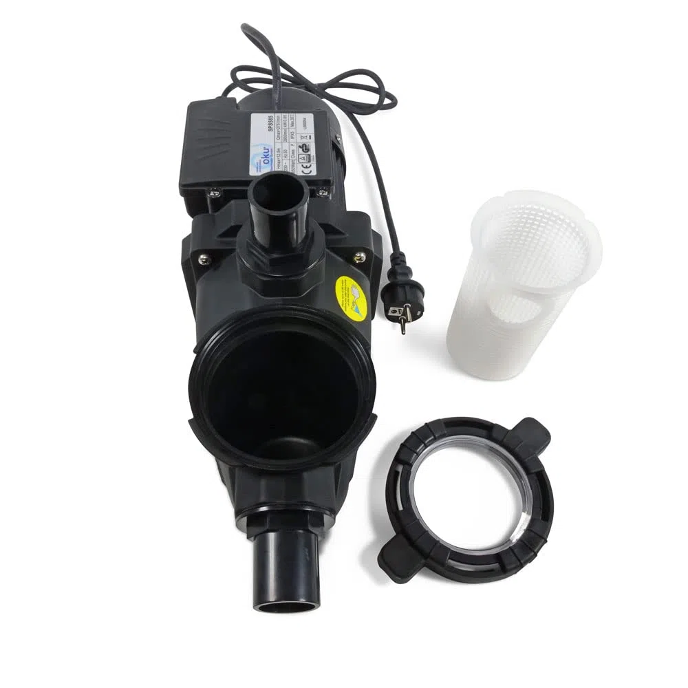 SPS 585 Umwälzpumpe – Selbstansaugend mit Vorfilter, 10 m³/h Leistung, leise & effizient, ideal für Pools bis 60 m³ Wasserinhalt