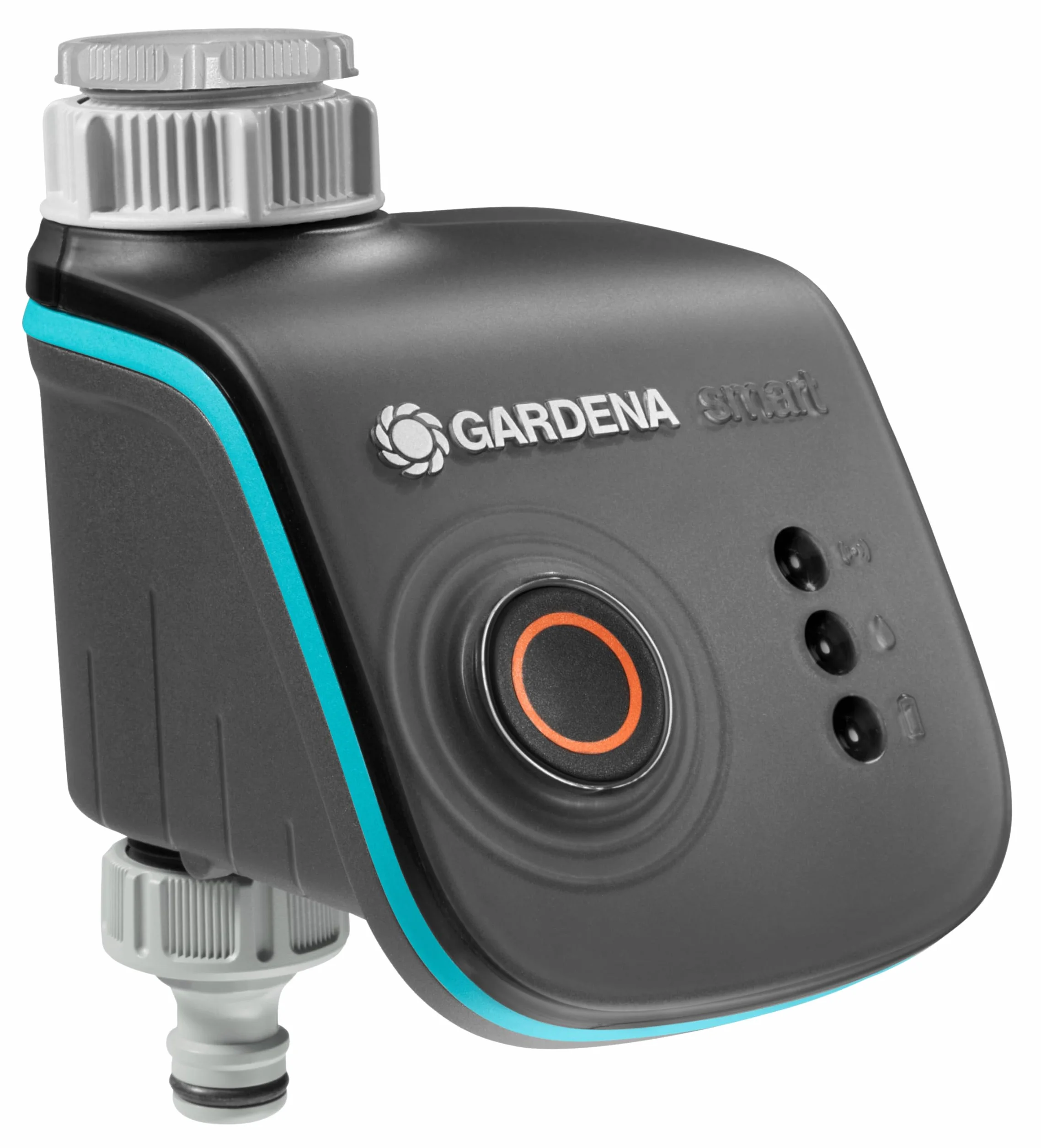 Gardena smart Water Control: Intelligenter Bewässerungscomputer mit smart App steuerbar, Frostwarnsystem, bewährte Ventiltechnik, ideal geeignet für Micro-Drip-System oder Sprinklersystem (19031-20)