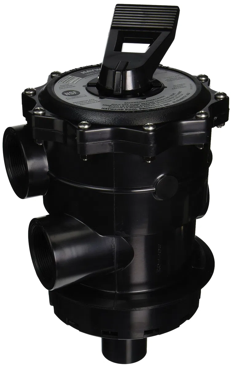Hayward SP071621 VariFlo Steuerungswert für die Obermontage, Schwarz