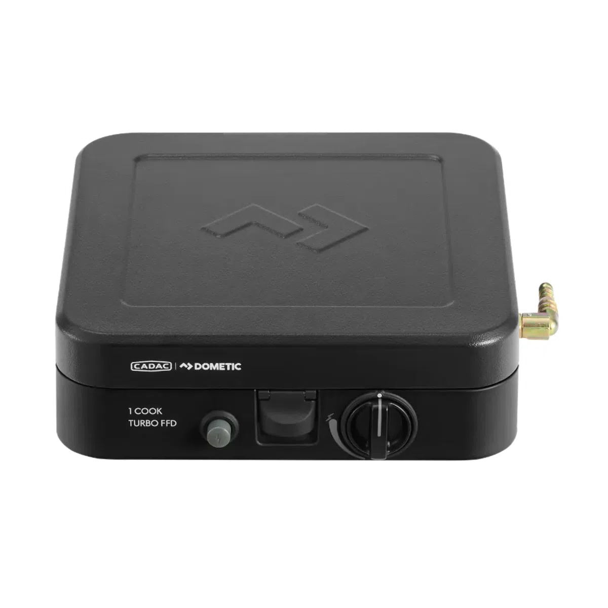 CADAC - 1 Cook Turbo FFD Stove - 50mBar - Grillen - Tragbare Grills - Kochfläche aus Edelstahl - Inkl. Schutzhülle - Campingplatz - BBQ-Must-Haves