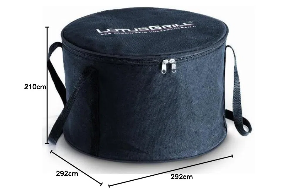 LotusGrill S Small Kompakt Tiefblau der raucharme Holzkohle-/Tischgrill in verschiedenen Farben. Stromversorgung via USB-Anschluß oder Powerbank. Für Camper, Wanderer und auf dem Boot geeignet