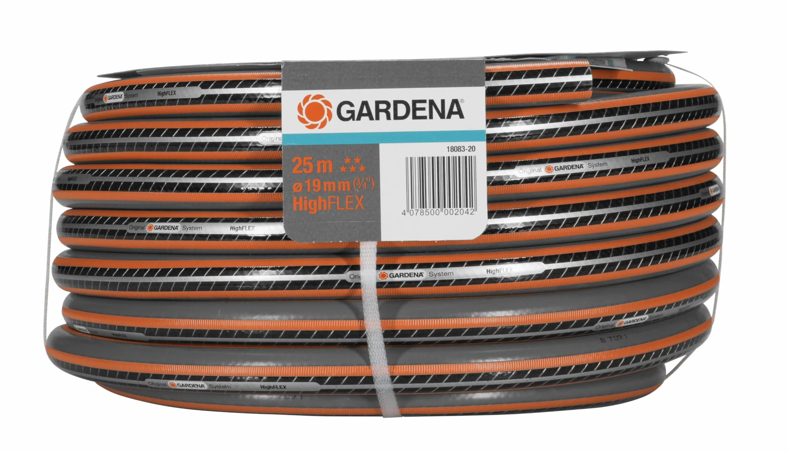 GARDENA Gartenschlauch 18083-20 HighFLEX, 25 m, 19 mm (3/4")