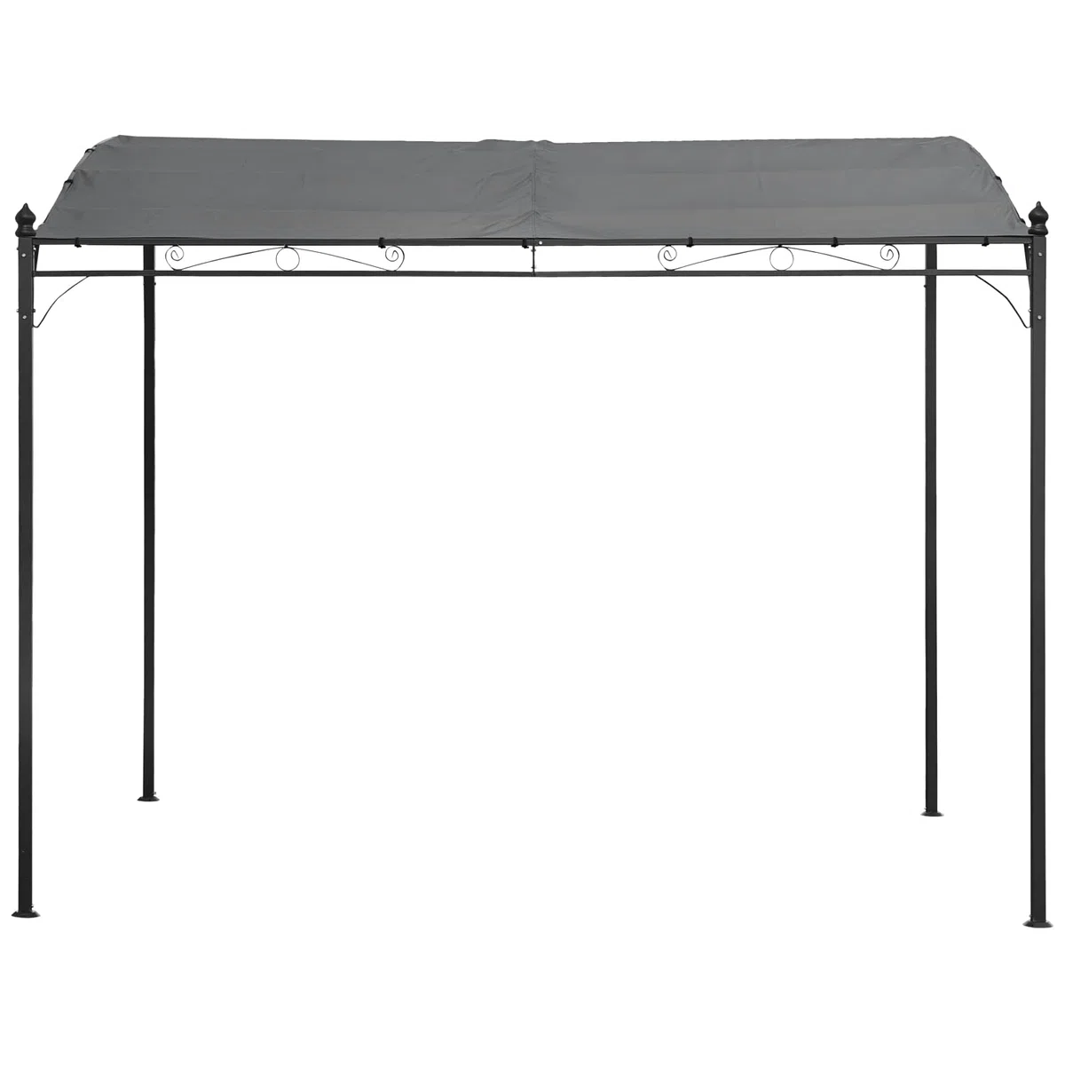 Happy Garden Wandpergola 3 × 2,5m Nice grau