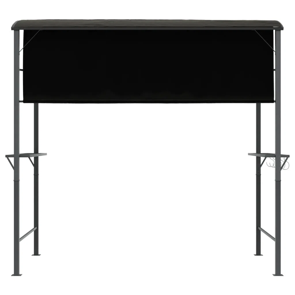 vidaXL Pavillon mit Dach 220x110x200 cm Anthrazit