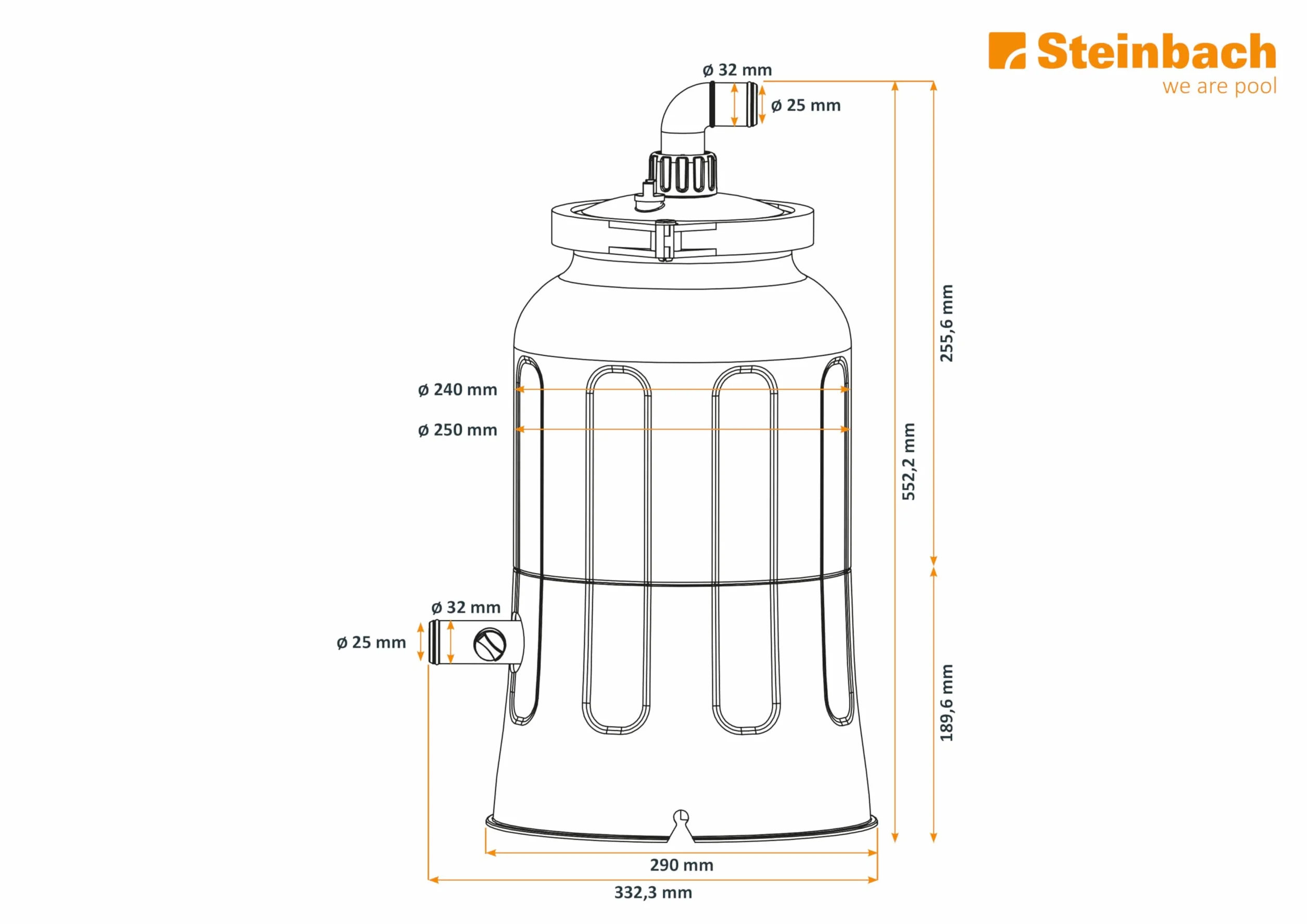 STEINBACH Solarfilteranlage FXS38 – 040603 – Pumpenleistung 4.500 l/h – Für Pools mit bis zu 19.000 l – Mit einem inkludierten faltbaren 80 Watt PV Panel – Inkl. 256 g Filter Balls
