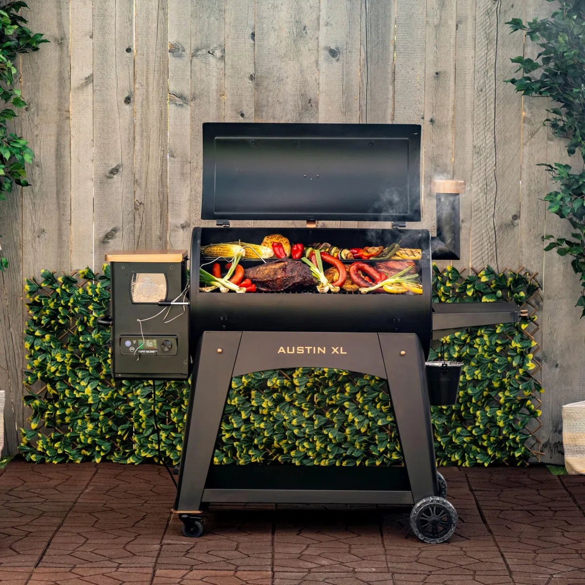 PIT BOSS Pelletgrill Austin XL Onyx Edition, Holzpellet Smoker, 6503 cm² Grillfläche, BBQ, Direktgrillen
