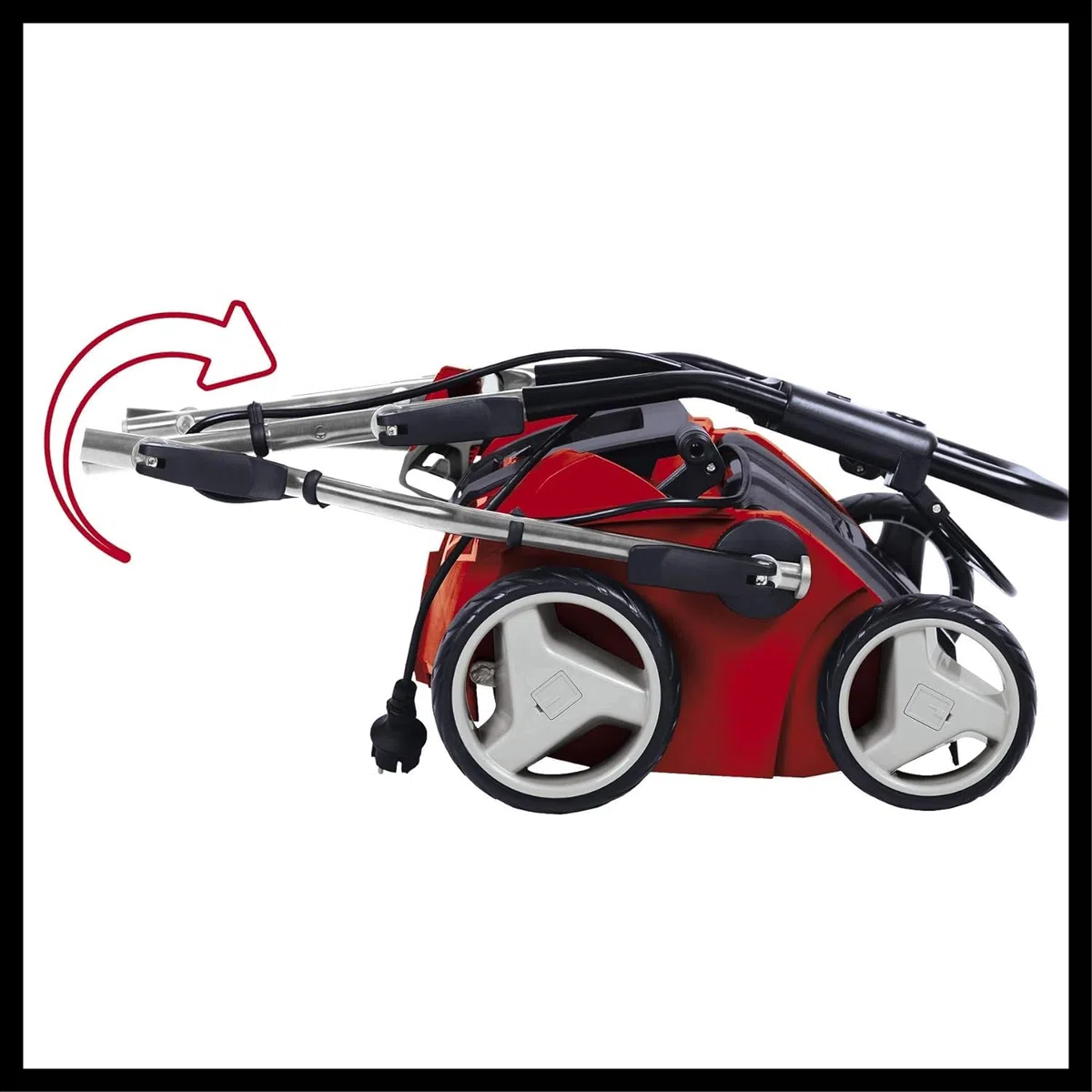 Einhell Elektro-Vertikutierer-Lüfter GE-SA 1435 (1400W, 35cm Arbeitsbreite, bis 3-9mm Arbeitstiefe, höhenverst. Holm, 28L Fangsack, inkl. Lüfterwalze)