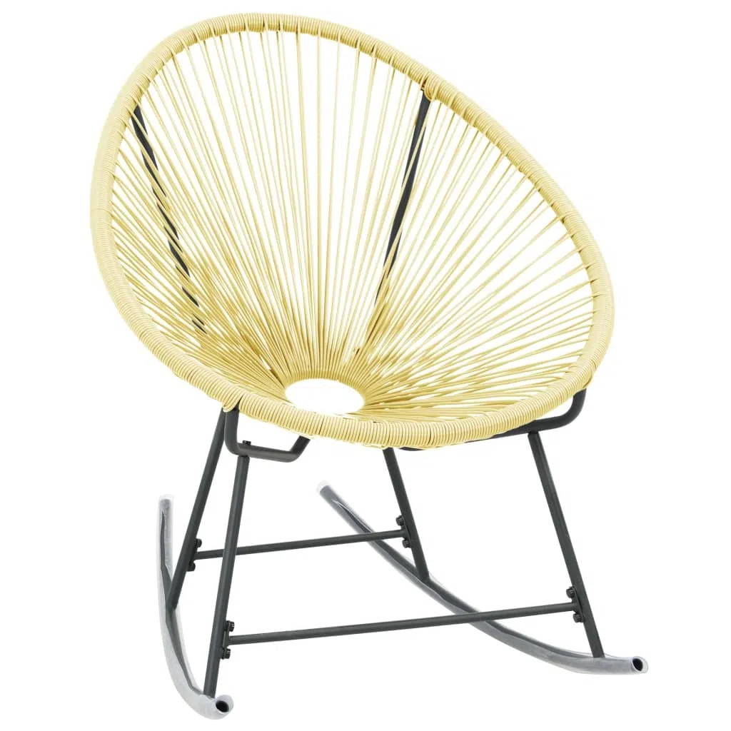 Generisch Acapulco-Gartenstuhl Poly Rattan Beige,Möbel,Gartenmöbel,Gartensitzmöbel,Gartenstühle-313140