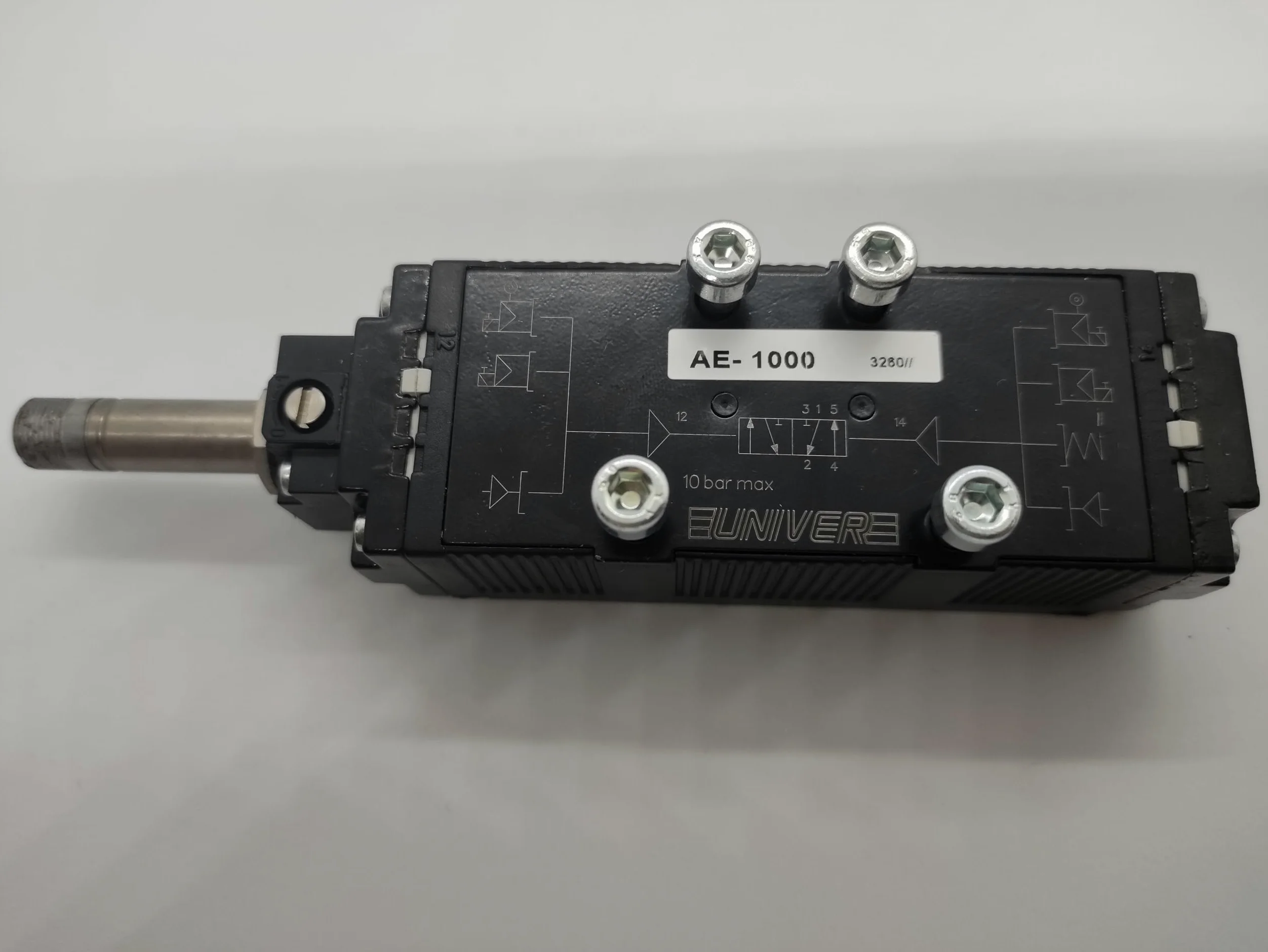 UNIVER AE-1000 Elektroventil 5/2 ISO1 G1/8-1/4 Serie leicht