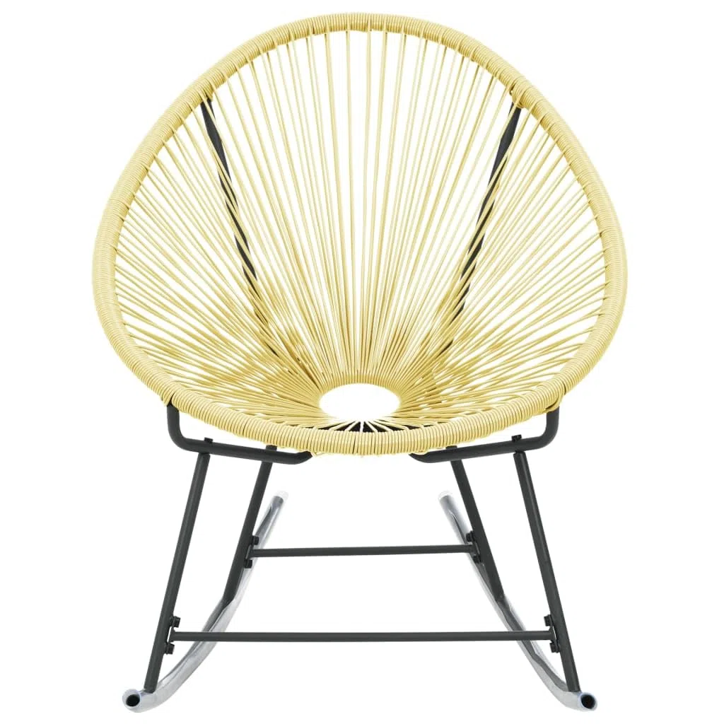 Generisch Acapulco-Gartenstuhl Poly Rattan Beige,Möbel,Gartenmöbel,Gartensitzmöbel,Gartenstühle-313140