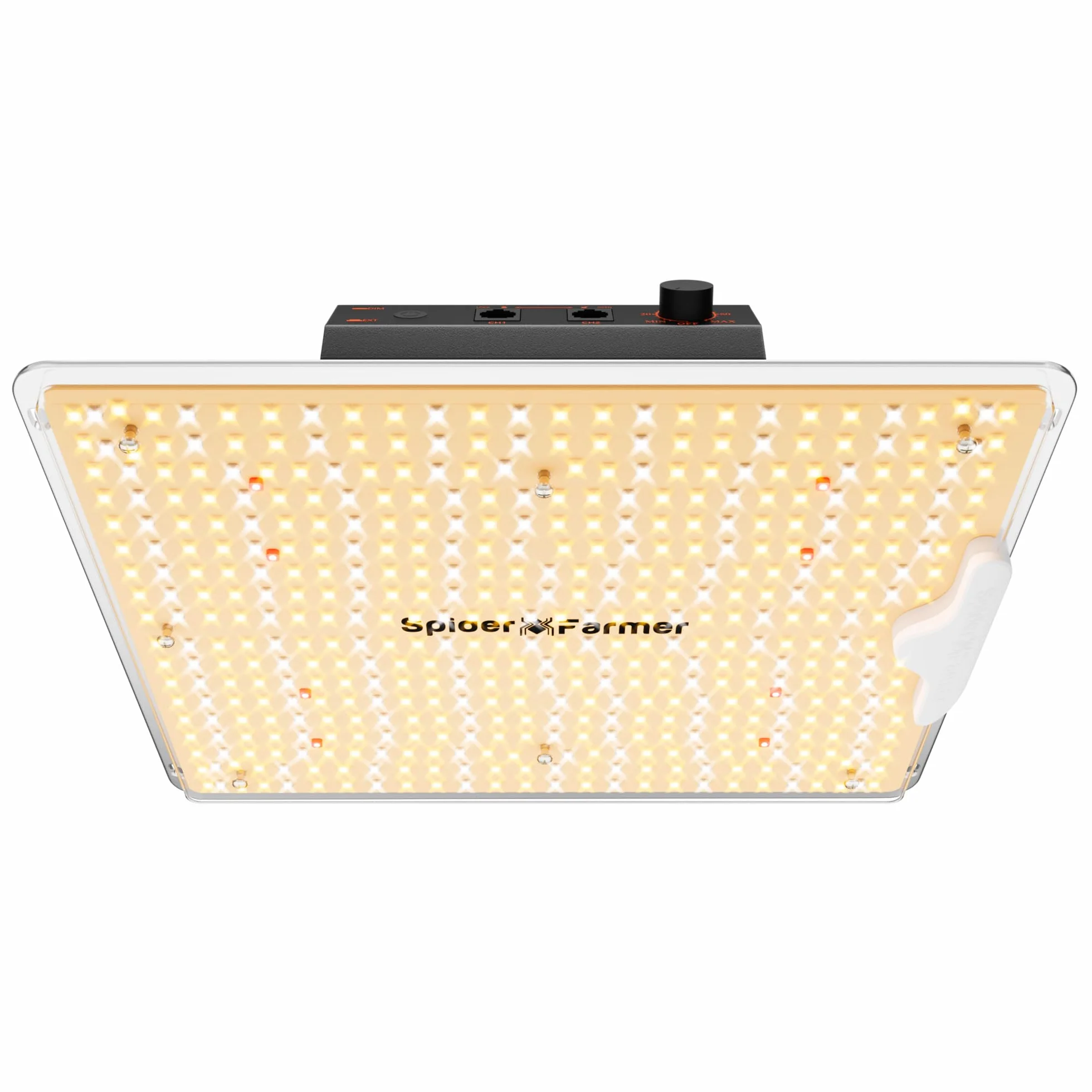 Spider Farmer SF1000D 100W LED Grow Lampe Vollspektrum Dimmbar 60x60cm Abdeckung