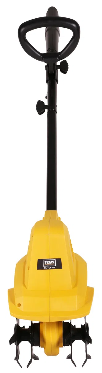 TEXAS Gartenfräse EL Tex 300 Motorhacke Bodenhacke Bodenfräse elektrisch (300 Watt, 19cm Arbeitsbreite, 15cm Arbeitstiefe, 230V) angenehmes Arbeiten, sehr handlich, besonders leichtes Gerät mit 4,3kg