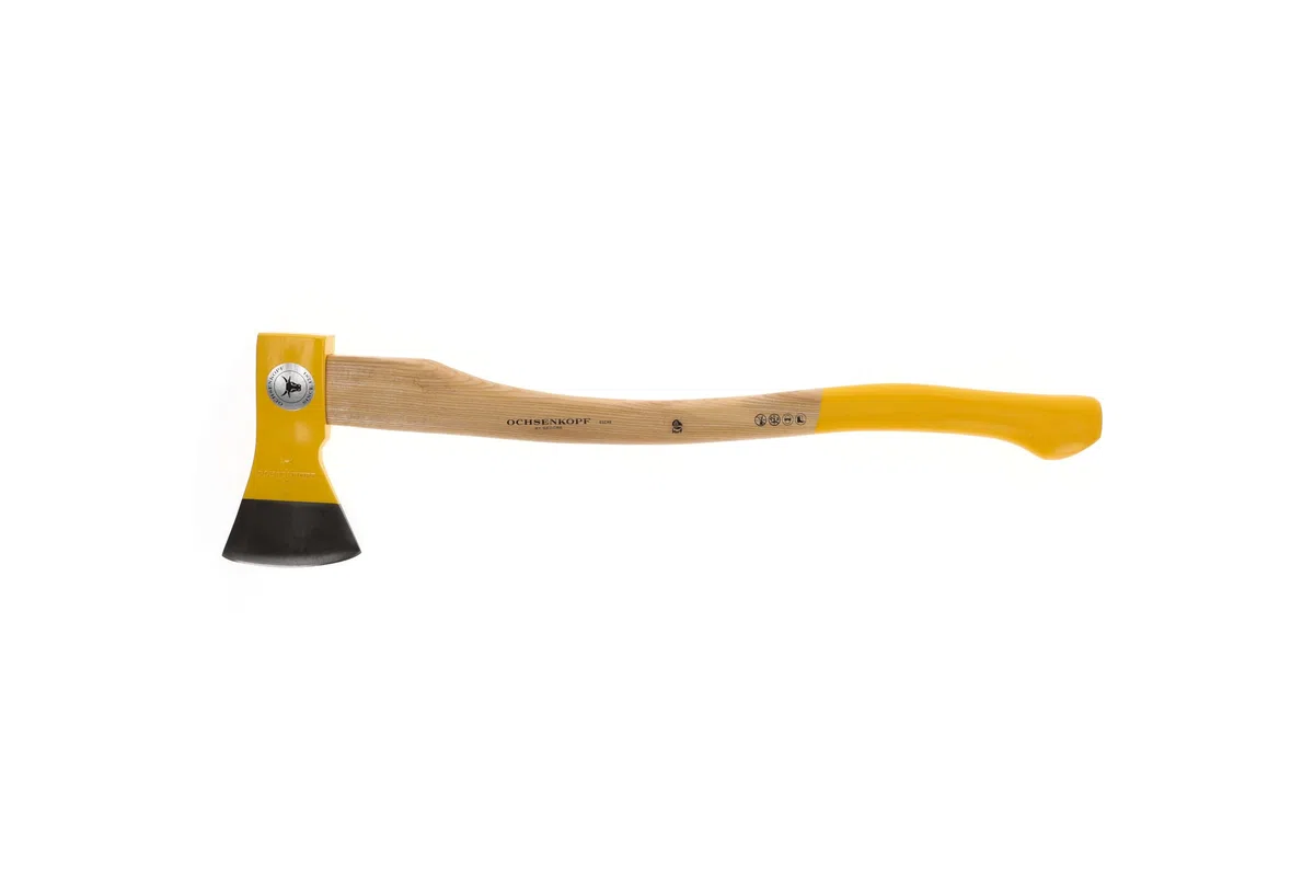 OCHSENKOPF OX 209 E-1252 EURO-Axt 1250 g, Gelb, 74.0 x 21.0 x 3.5 cm