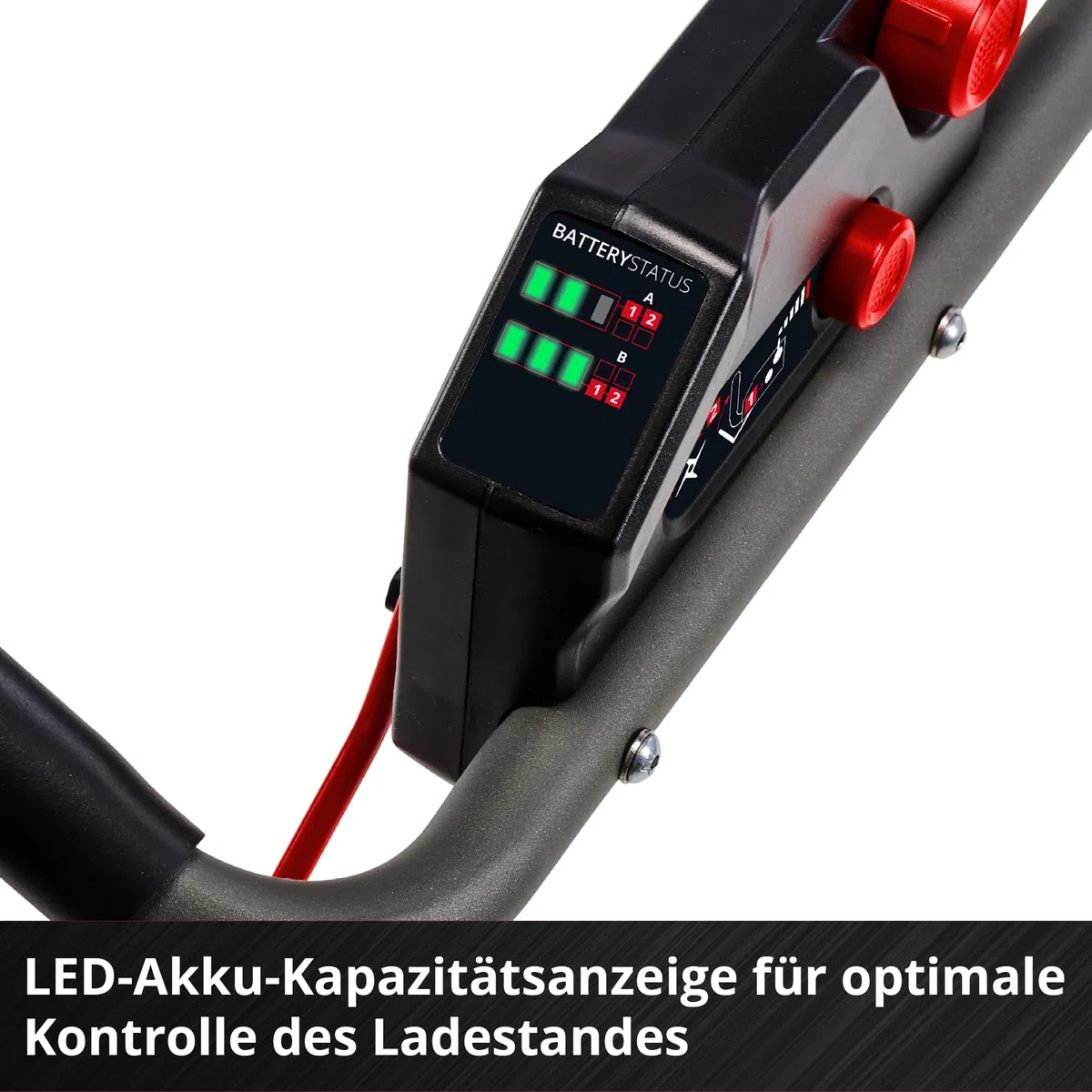 Einhell Akku-Bodenhacke GP-CR 36/45 Li E BL Power X-Change (36 V, Brushless, 45 cm Arbeitsbreite, 23 cm Arbeitstiefe, höhenverstellbare Räder, inkl. 2x 4,0 Ah Akkus + Twincharger)