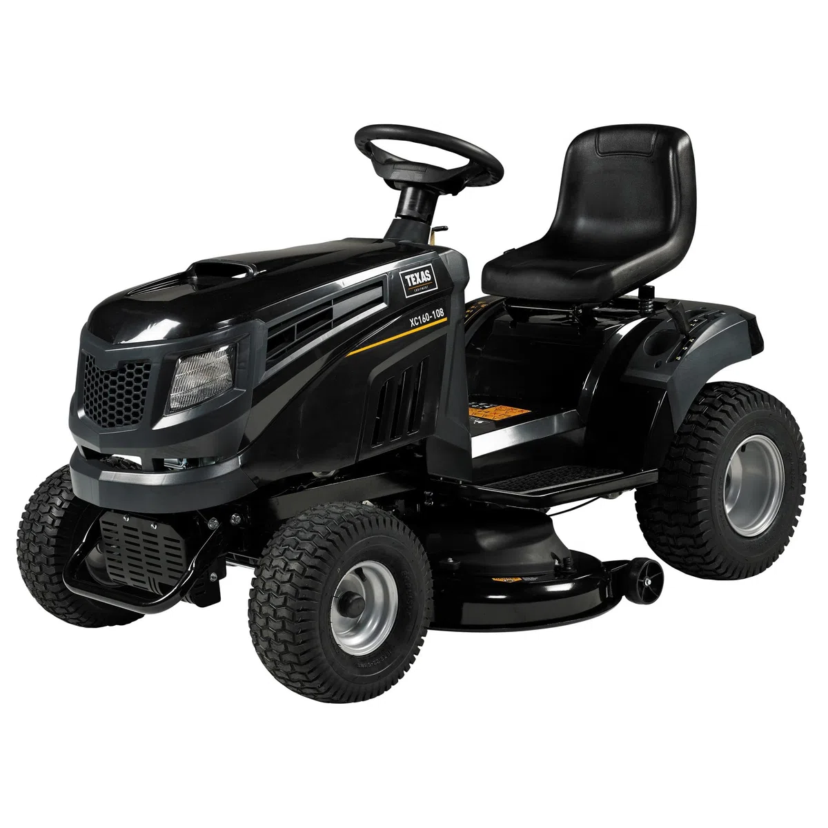 TEXAS Benzin Rasentraktor Rasenmäher Aufsitzmäher Mähtraktor XC160-108 108 cm