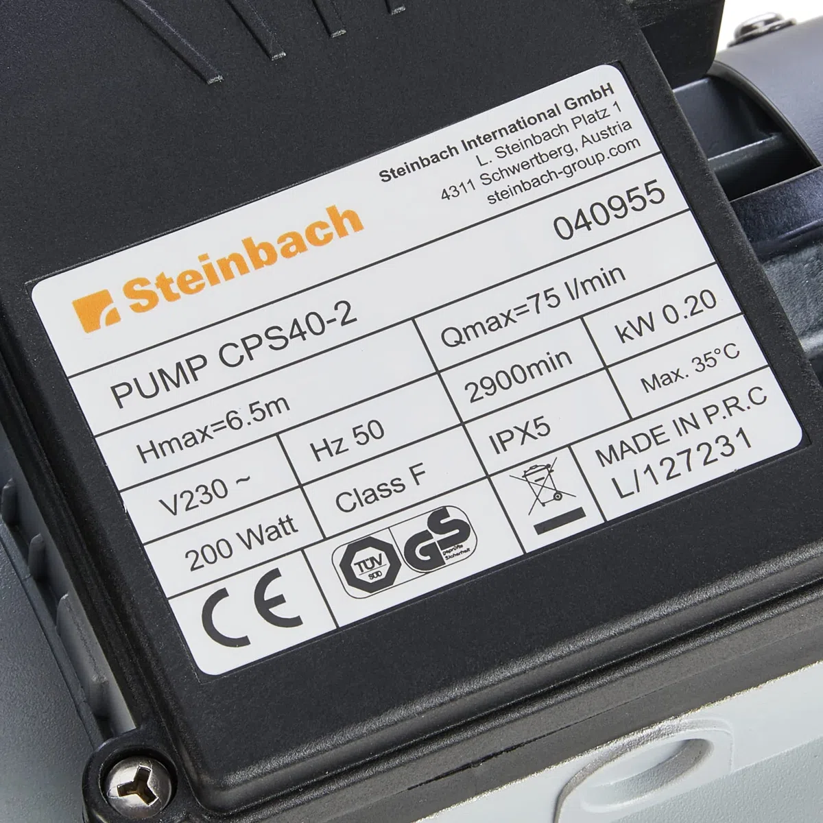 Steinbach Filteranlage Active Balls+ – 040386 – Nicht selbstsaugende Pumpe für Pools mit bis zu 19.000 l – Mit 7-Wege-Ventil mit Verstellhebel und Manometer – Inkl. ca. 300 g Filter Balls