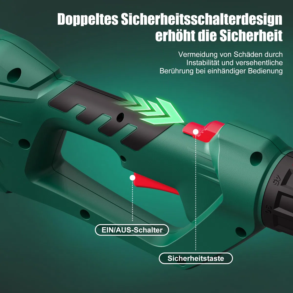 HYCHIKA Teleskopheckenscheren Elektrisch 900W, Heckenschere Teleskop-Astschere, Power Hedge Trimmer, Hochentaster 200-250 cm Verstellbare Reichweite, Schwenkbarer Kettensägenstab für Hof & Garten