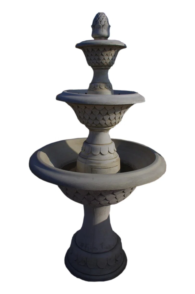 Steinbrunnen Springbrunnen Kaskade Zierbrunnen Brunnen Wasserspiel Gartenbrunnen