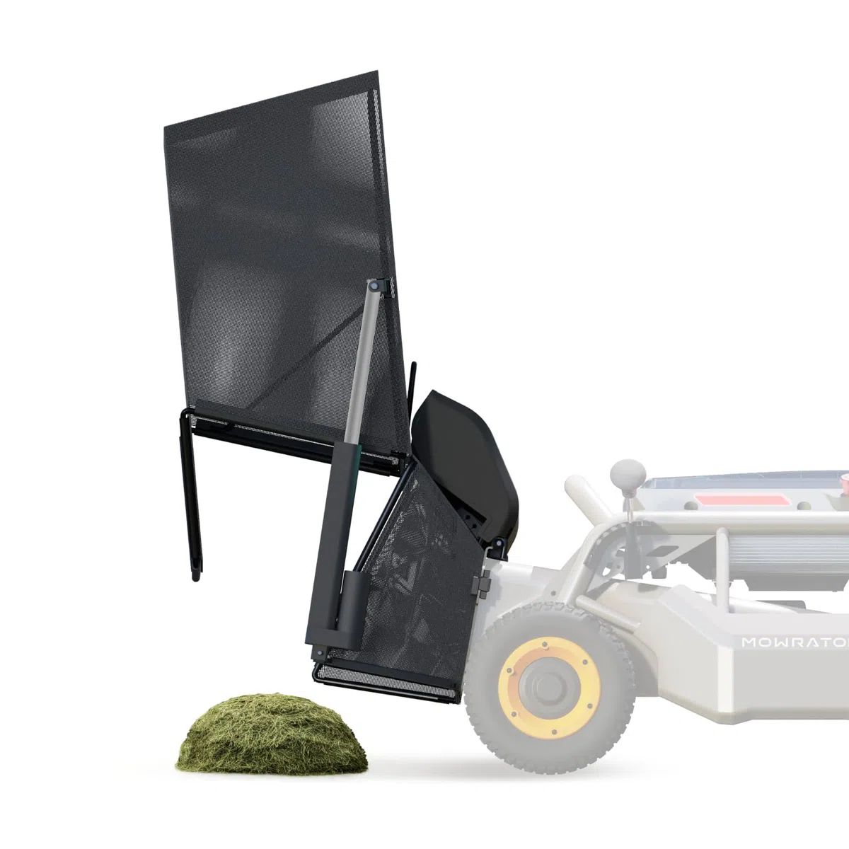 Mowrator 70L Automatischer Dumpingsack für Mowrator S1 Rasenmäher - Intelligenter Vollalarm, freihändiges Grasentleeren, Sammler mit großer Kapazität für große Rasenflächen