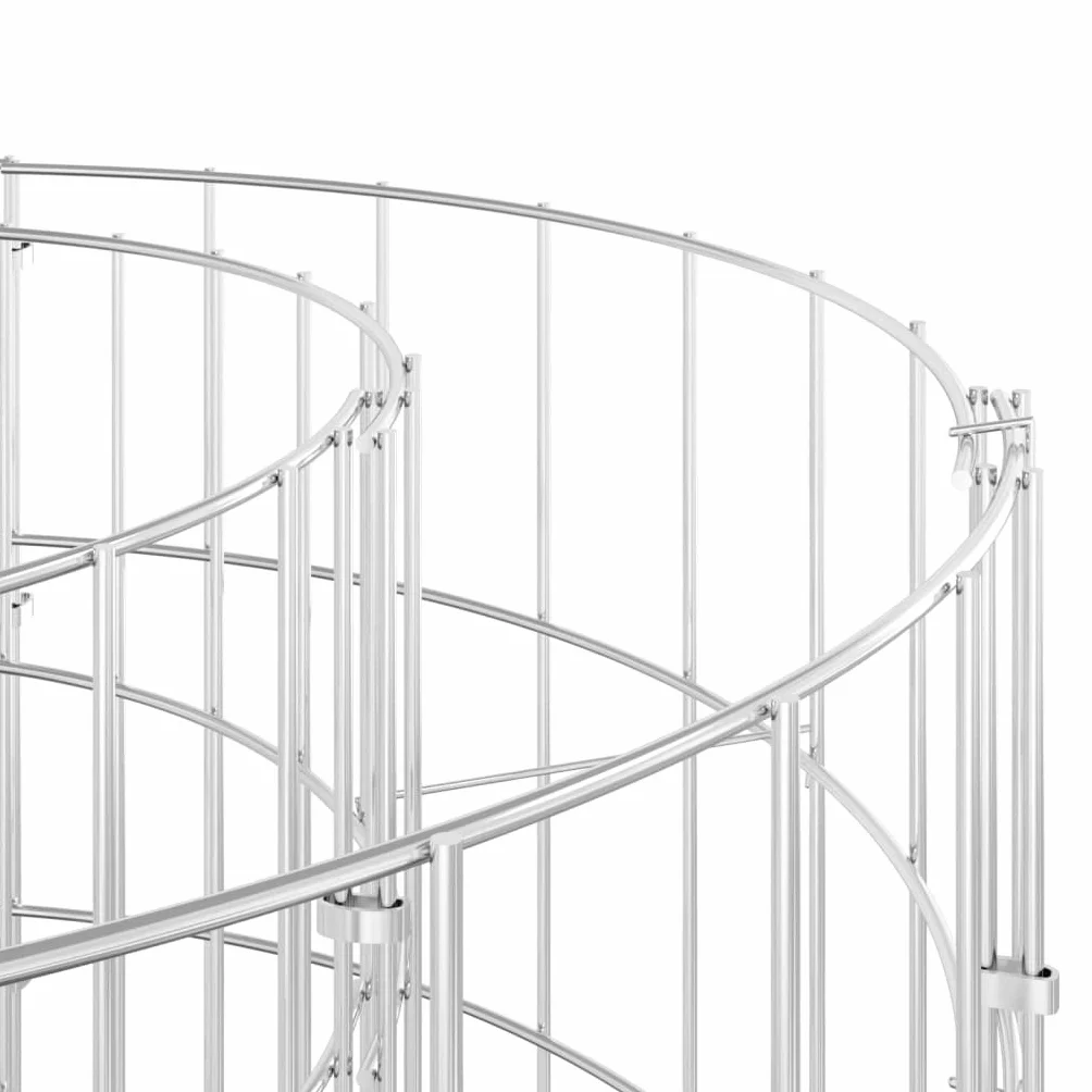 Myheimly Gabionen-Hochbeet Verzinktes Eisen 120x50x100 cm