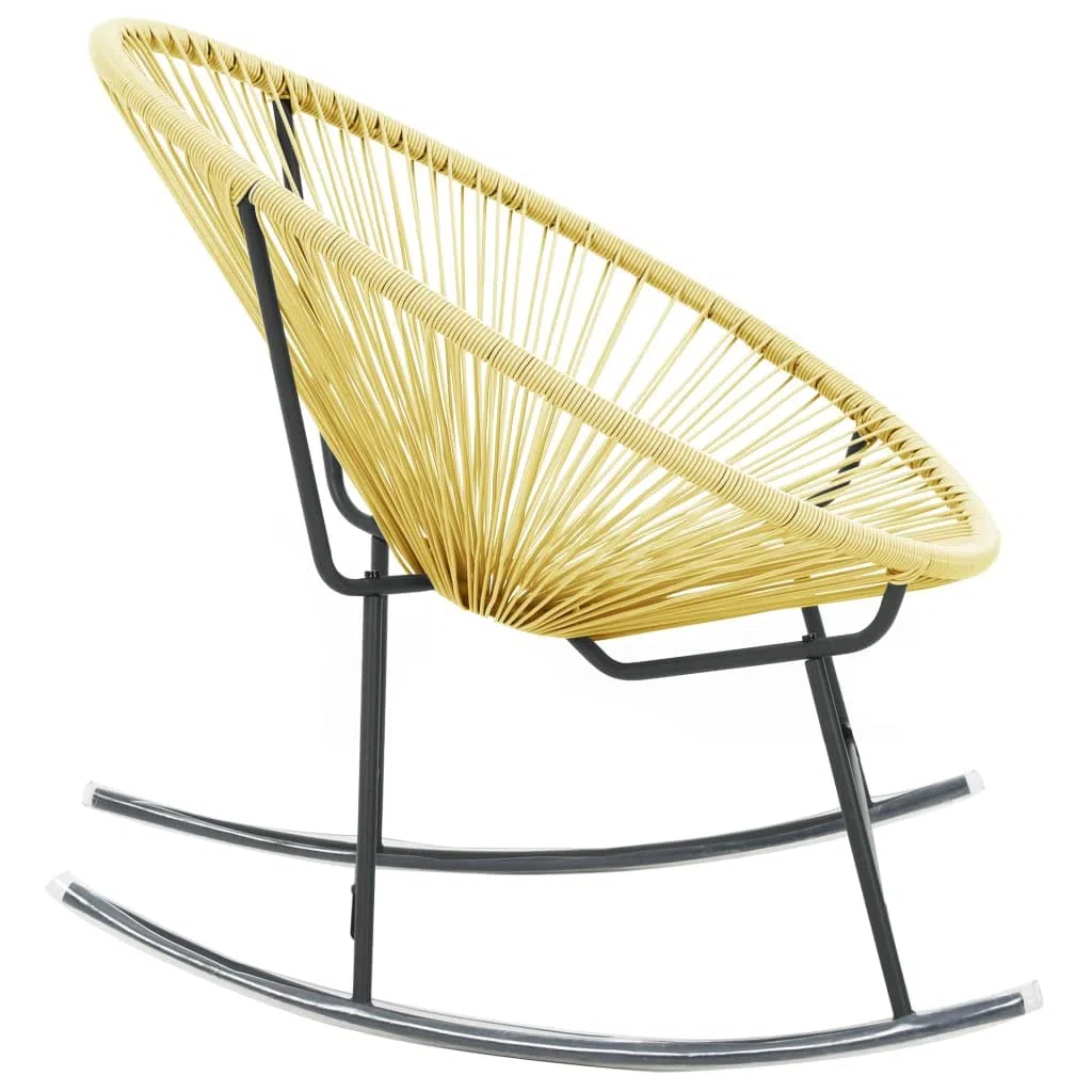 Generisch Acapulco-Gartenstuhl Poly Rattan Beige,Möbel,Gartenmöbel,Gartensitzmöbel,Gartenstühle-313140