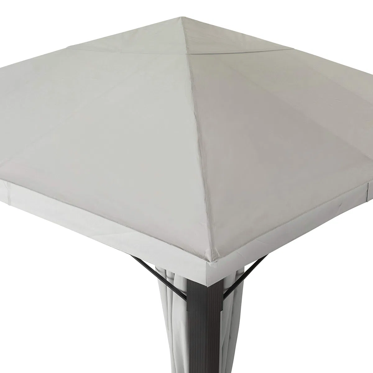 Ersatzdach 3x3 m für Sunset Premium ca. 220 g/m² grau