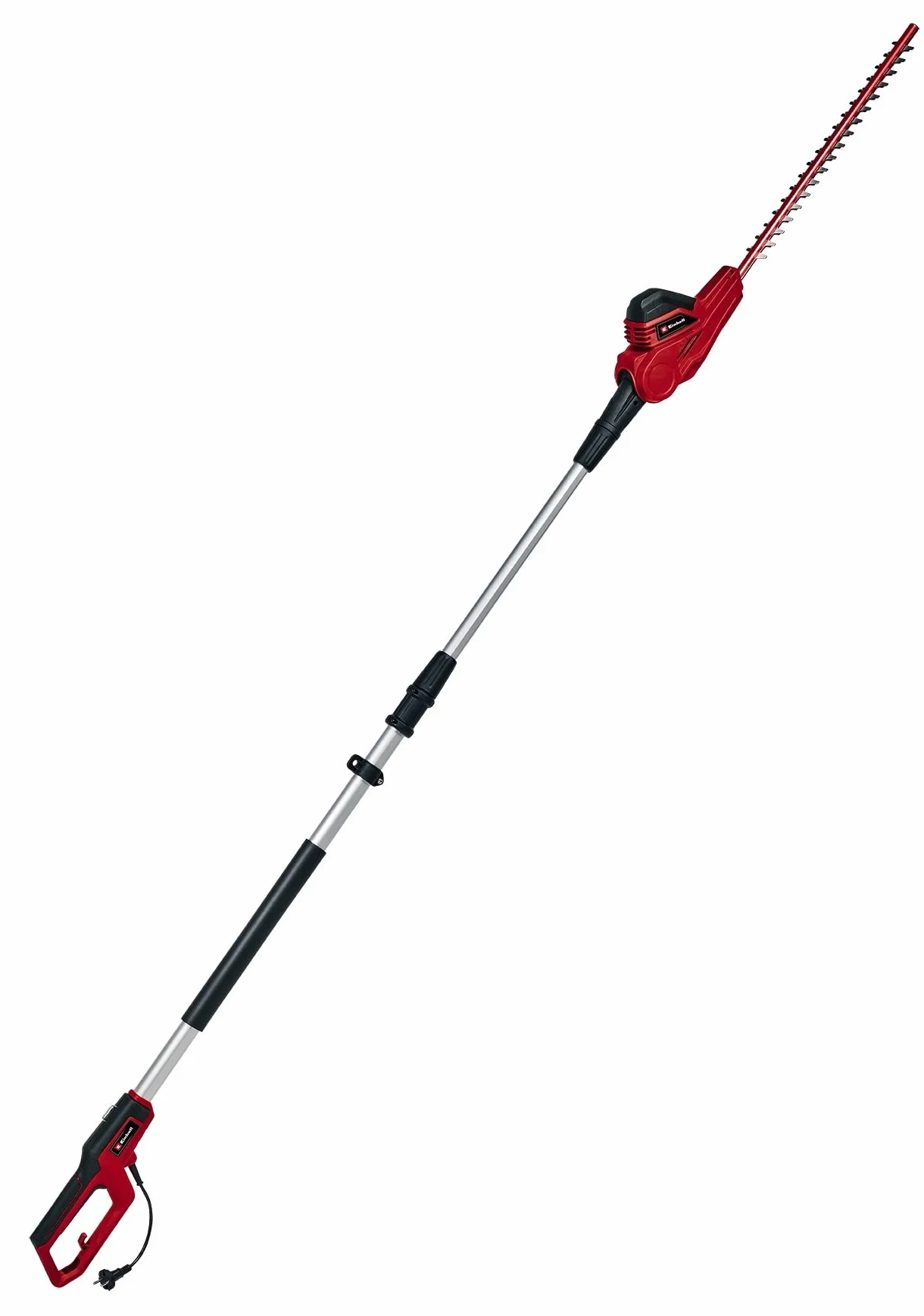 Einhell Elektro-Stab-Heckenschere GC-HH 5056 (500 W, 47 cm Schnittlänge, ausziehbar 170-250 cm, 20 mm Zahnabstand, 5-stufige Motorkopfverstellung)