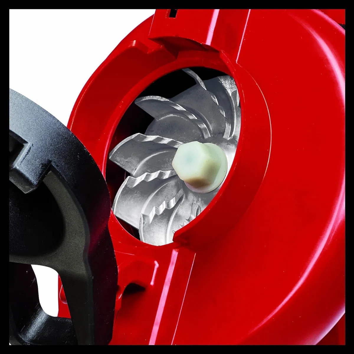 Einhell Elektro-Laubsauger GC-EL 3000 E (3.000 W, Saug-/Blasfunktion, Verstellbarer Zusatzhandgriff, 45 L Fangsack, Blasluftstrom 300 km/h, max. Saugleistung 840 m³/h)