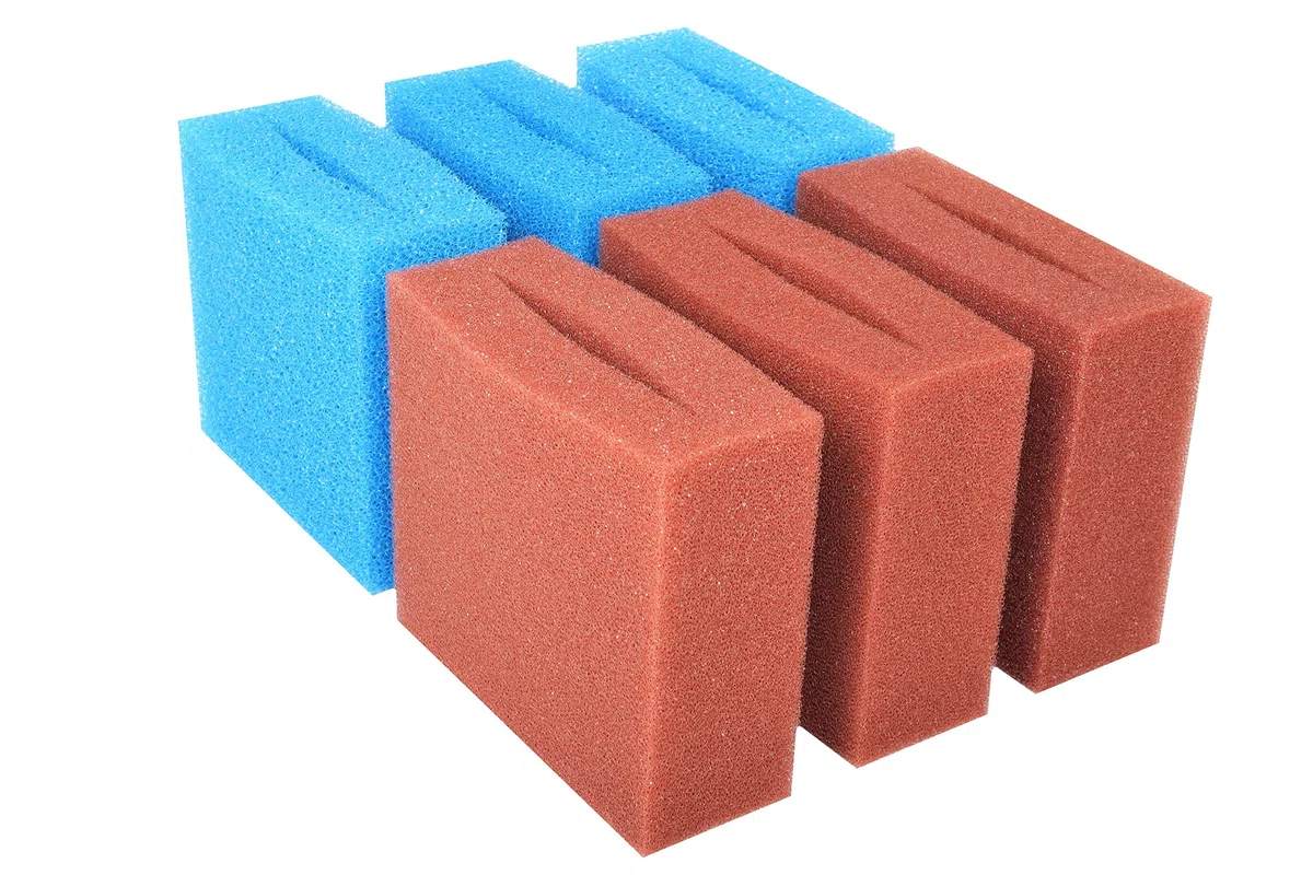Wacredo Ersatzschwamm Set für Oase BioSmart 14000/16000 Teichfilter Filterschwämme Filter Komplettset Wasseraufbereitung Filterschwamm Teichpflege Ersatzschwämme