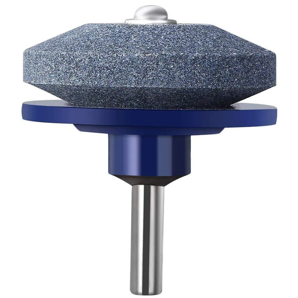 Schleifgerät für Rasenmähermesser,Colorful Schärfer Gartengeräte Rasenmäher-Messerschärfer für Messerschärfer Rasenmäher-Schneidwerkzeug Rasenmäher-Schärfmaschine Bohrmaschine Handbohrmaschine