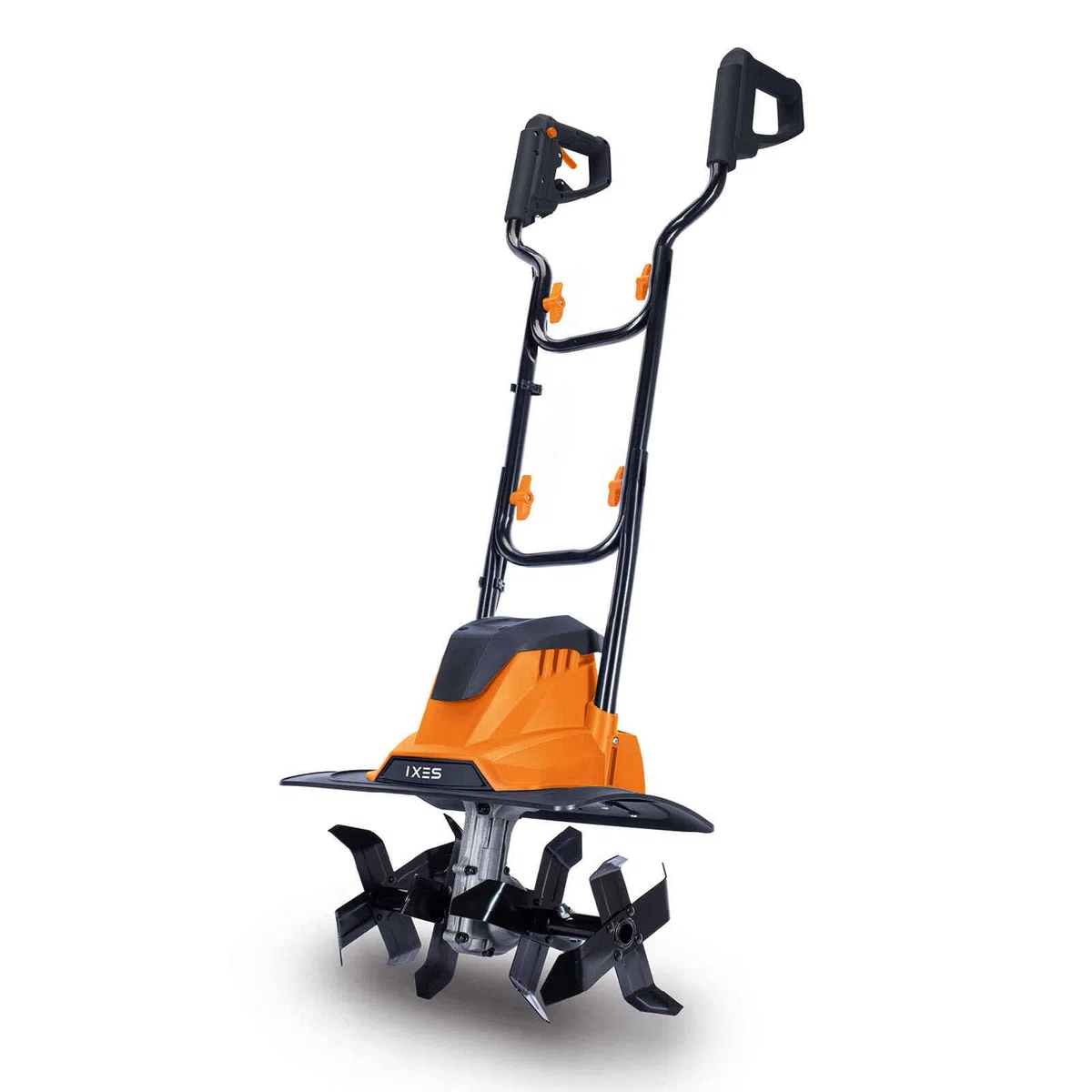 IXES Elektro Motorhacke Gartenfräse | 36cm Arbeitsbreite | Leistungsstarker 1050W 1,4PS Motor | 22cm Arbeitstiefe | 16 Hackmesser | Sicherheitsschalter | Bodenhacke Ackerfräse Kultivator