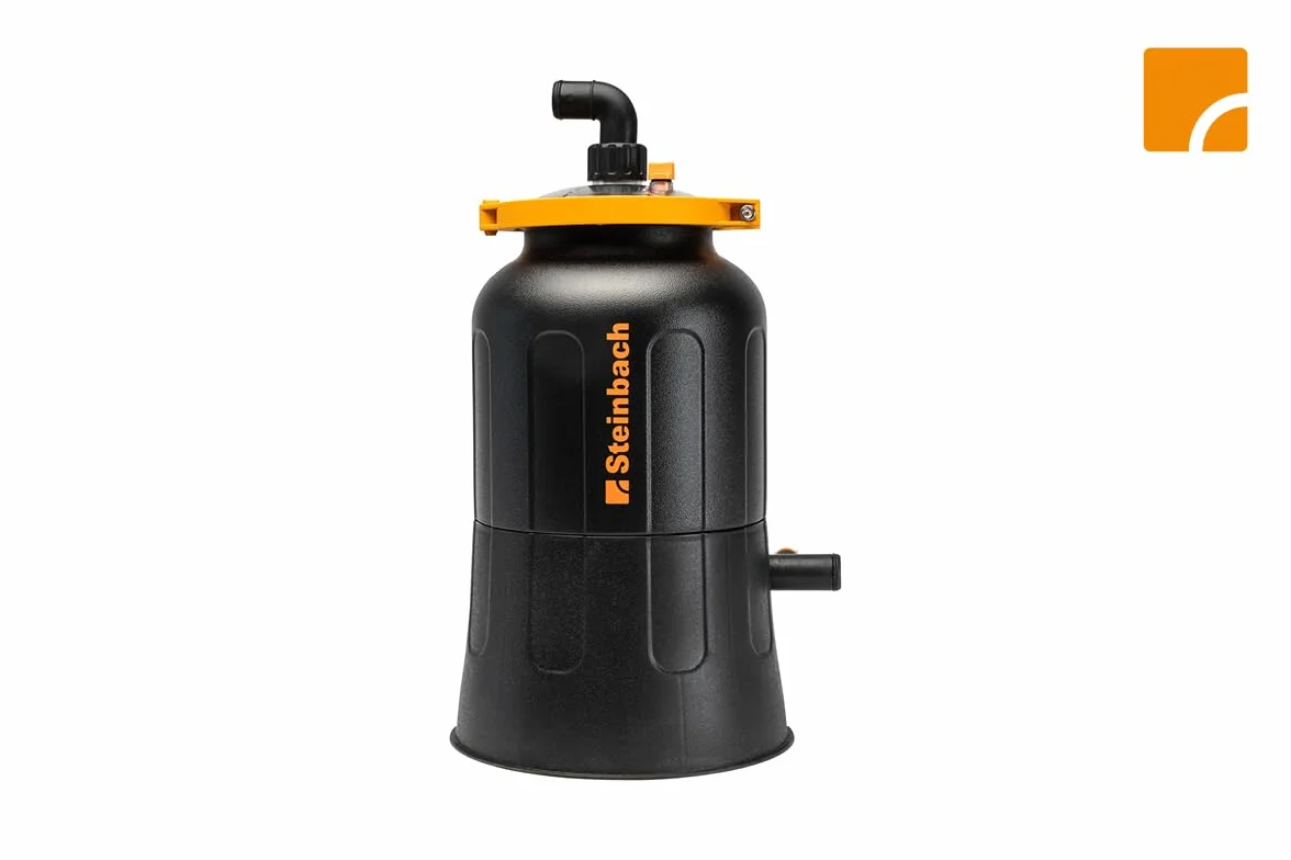 STEINBACH Solarfilteranlage FXS38 – 040603 – Pumpenleistung 4.500 l/h – Für Pools mit bis zu 19.000 l – Mit einem inkludierten faltbaren 80 Watt PV Panel – Inkl. 256 g Filter Balls