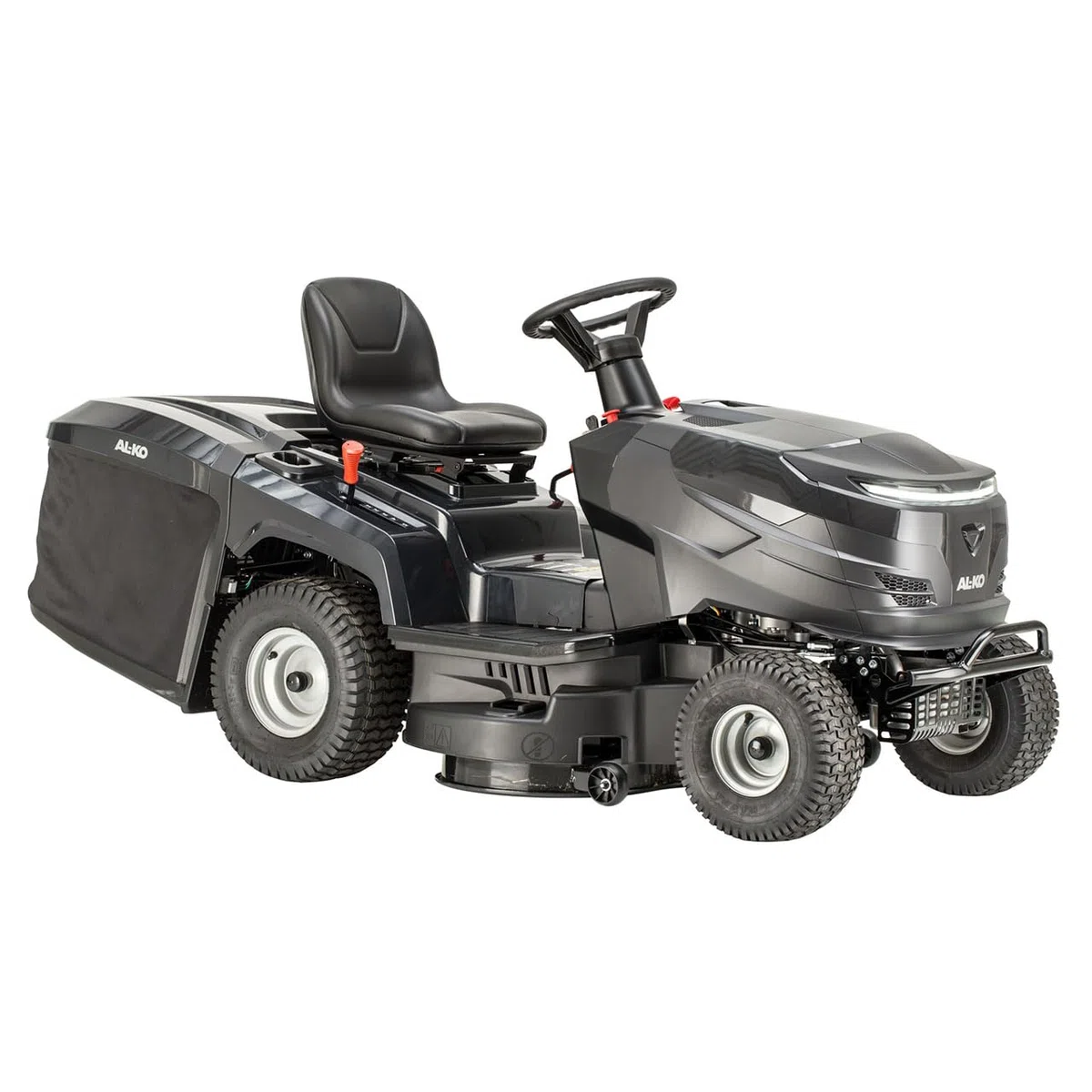 AL-KO Benzin-Rasentraktor Easy 13-86.6 M-A, 7.2 kW Motorleistung, 86 cm Schnittbreite, Heckauswurf mit Fangbox 250 L, für Rasenflächen bis 3500 m²