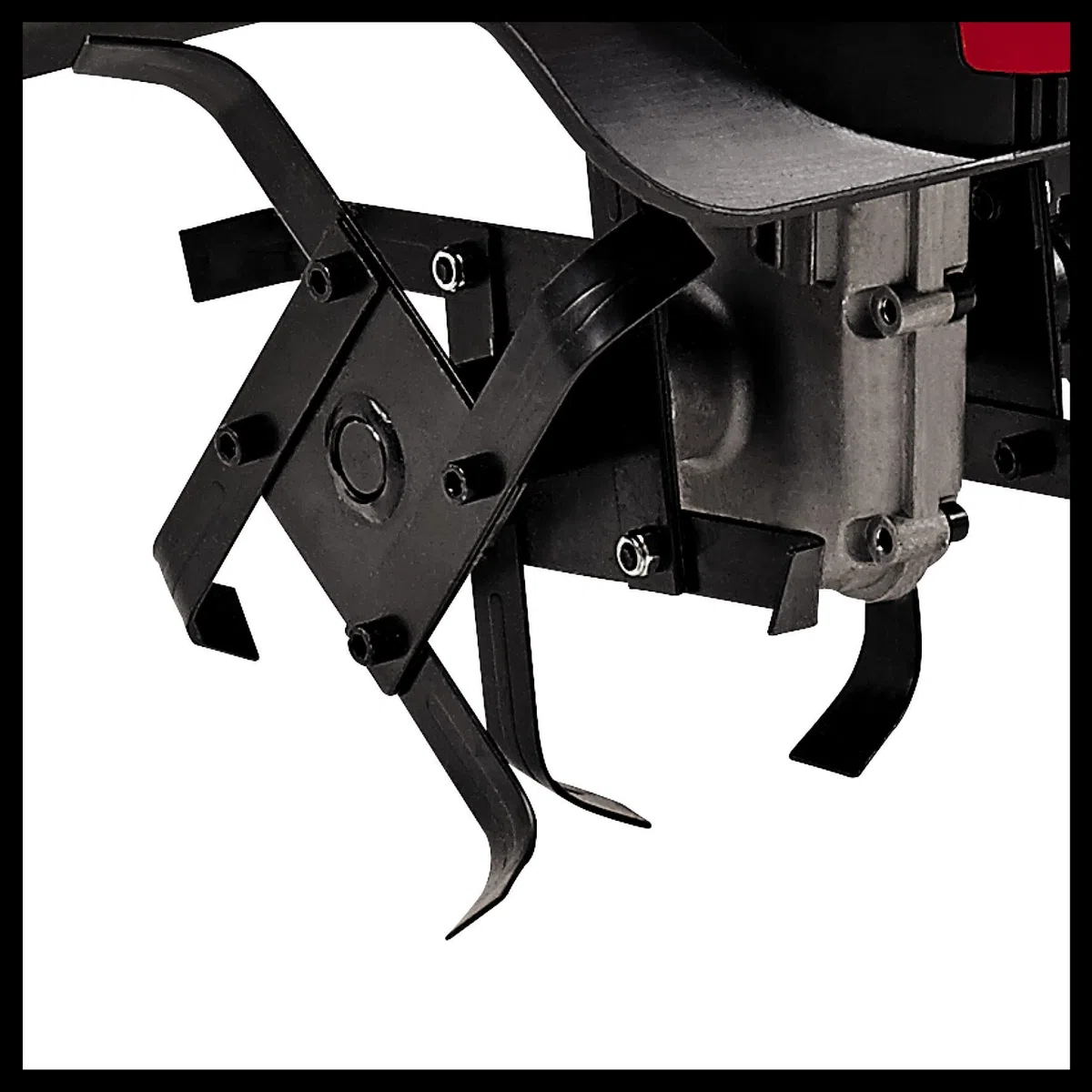 Einhell Elektro-Bodenhacke GC-RT 7530 (750 W, 30 cm Arbeitsbreite, 200 mm Arbeitstiefe, 4 robuste Hackmesser, klappbarer Führungsholm, Kabelzugentlastung)