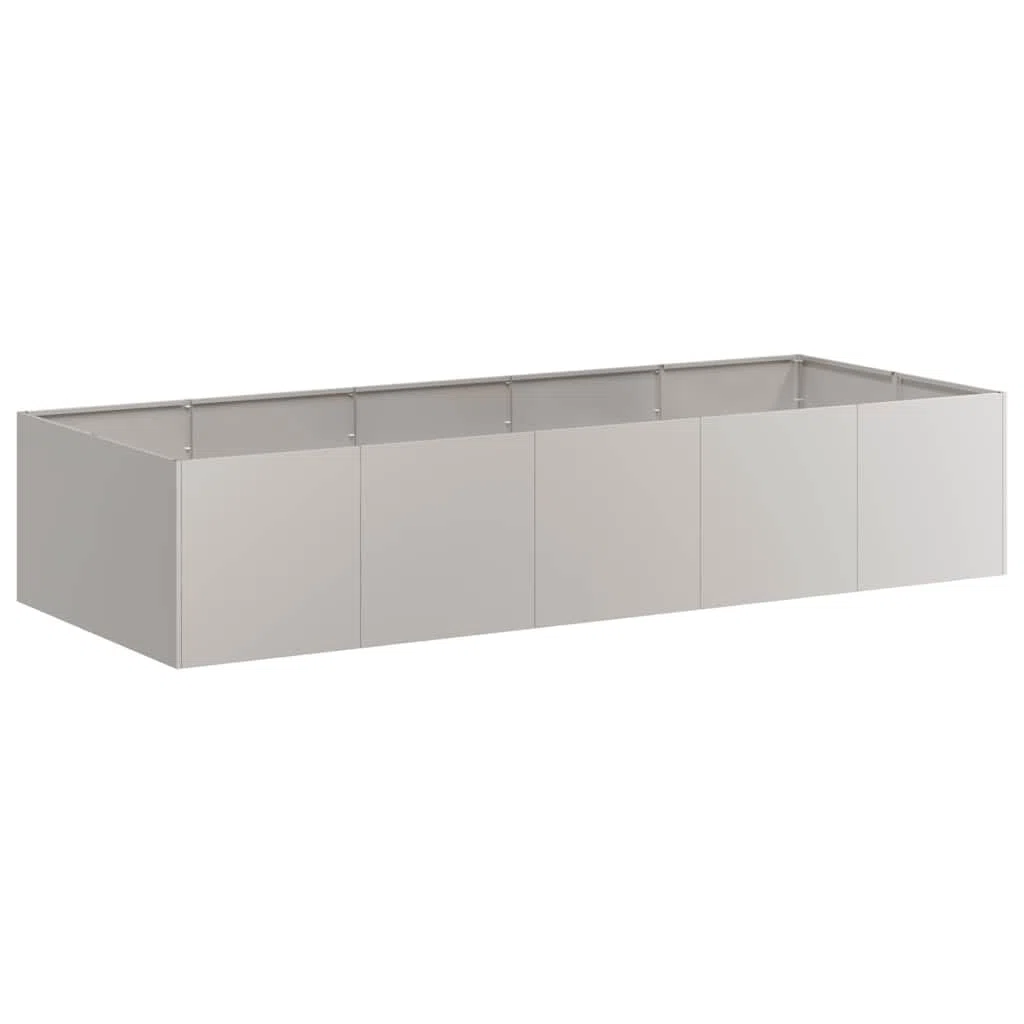 Pflanzkübel Aus Wetterfestem Stahl, Hochbeete Für Garten Metall, Cortenstahl Blumenkasten 200x80x40 cm Für Gärten Und Terrassen
