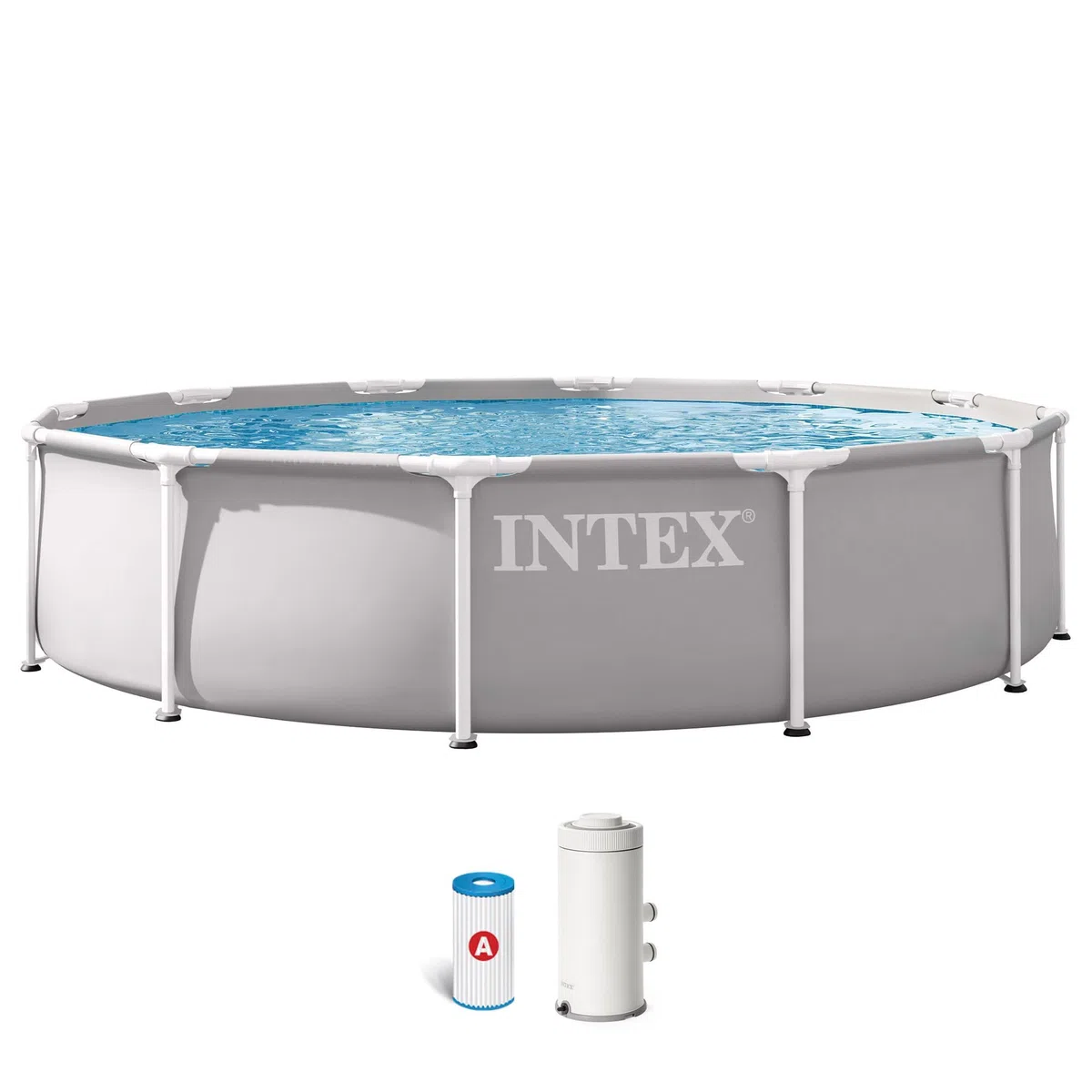 Intex 12Ft X 30In Prism Frame Pool Set